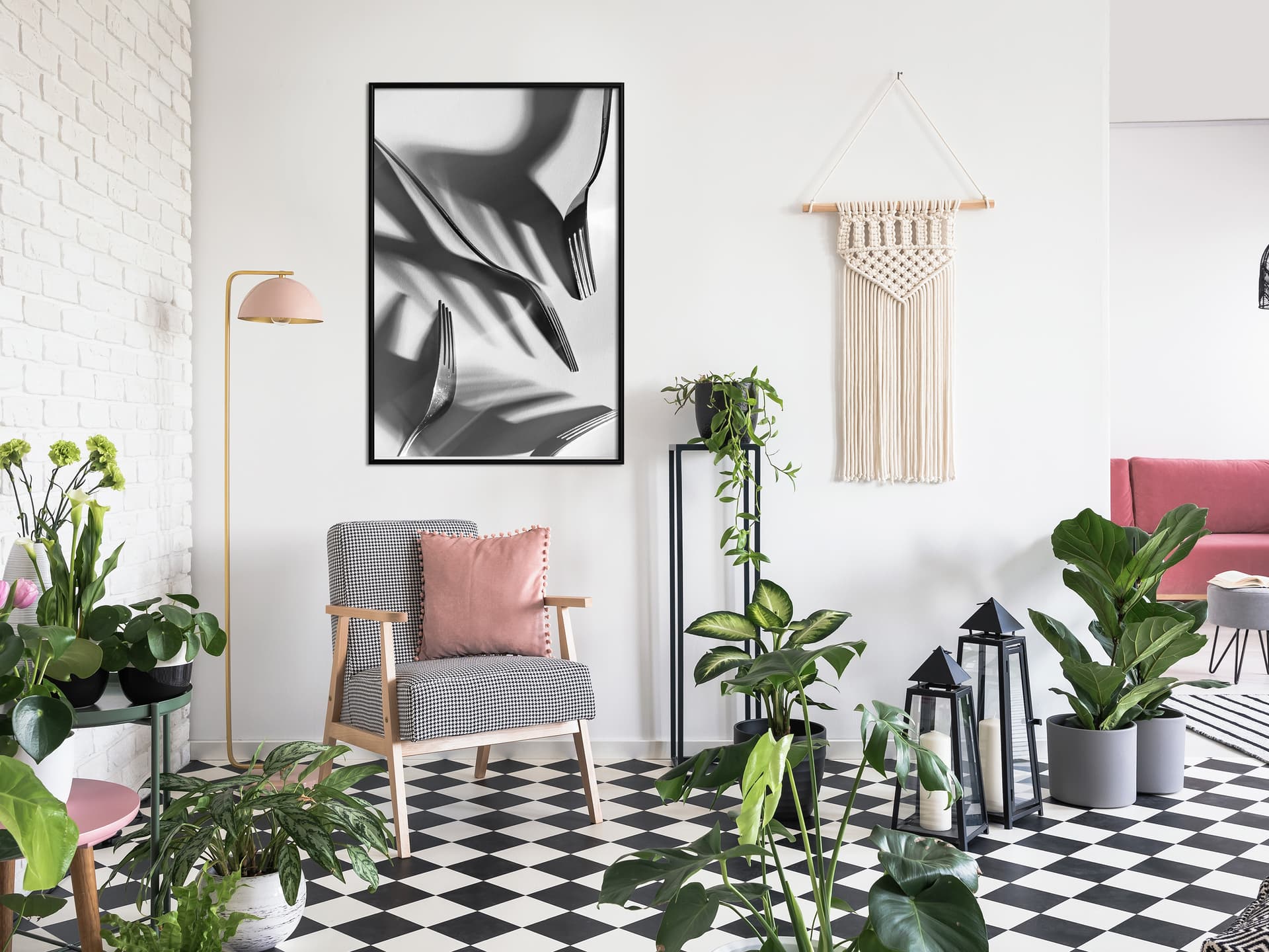 

Plakat - Zabawa z cieniem (rozmiar 20x30, wykończenie Rama czarna)