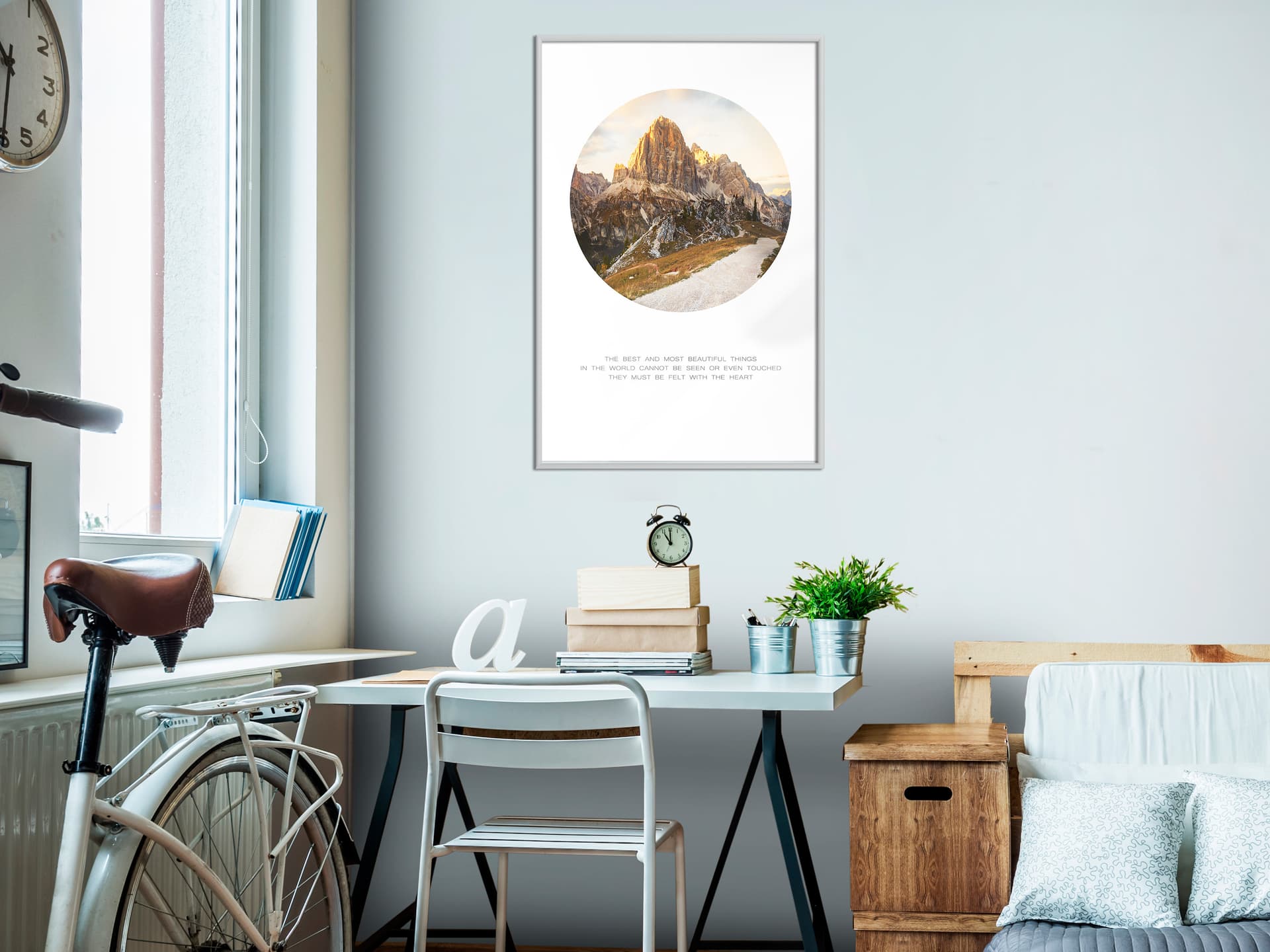 

Plakat - Szczyt marzeń (rozmiar 20x30, wykończenie Rama biała)