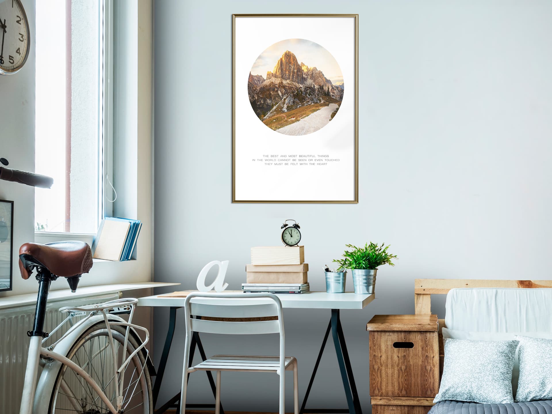 

Plakat - Szczyt marzeń (rozmiar 30x45, wykończenie Rama złota)
