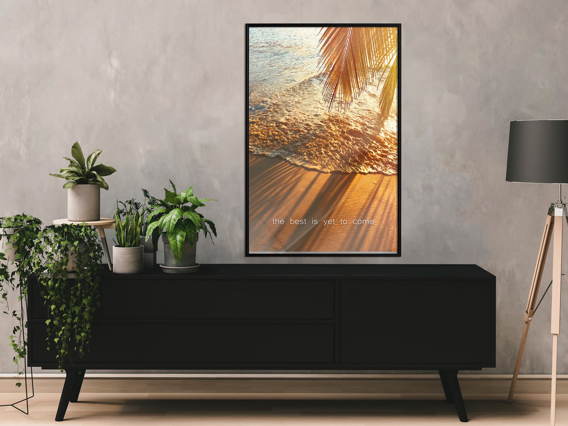 

Plakat - Plaża marzeń (rozmiar 20x30, wykończenie Rama czarna)