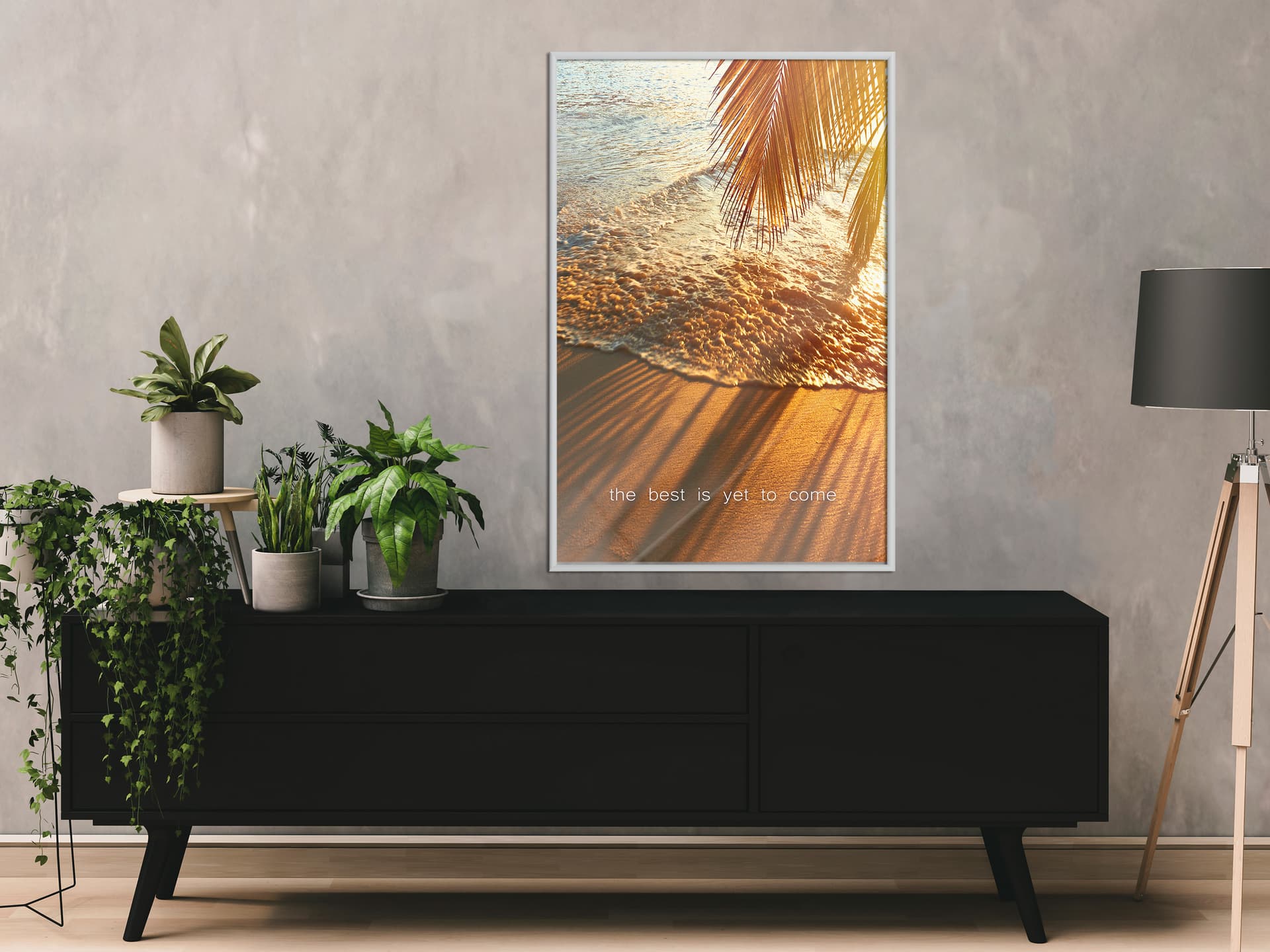

Plakat - Plaża marzeń (rozmiar 30x45, wykończenie Rama biała)