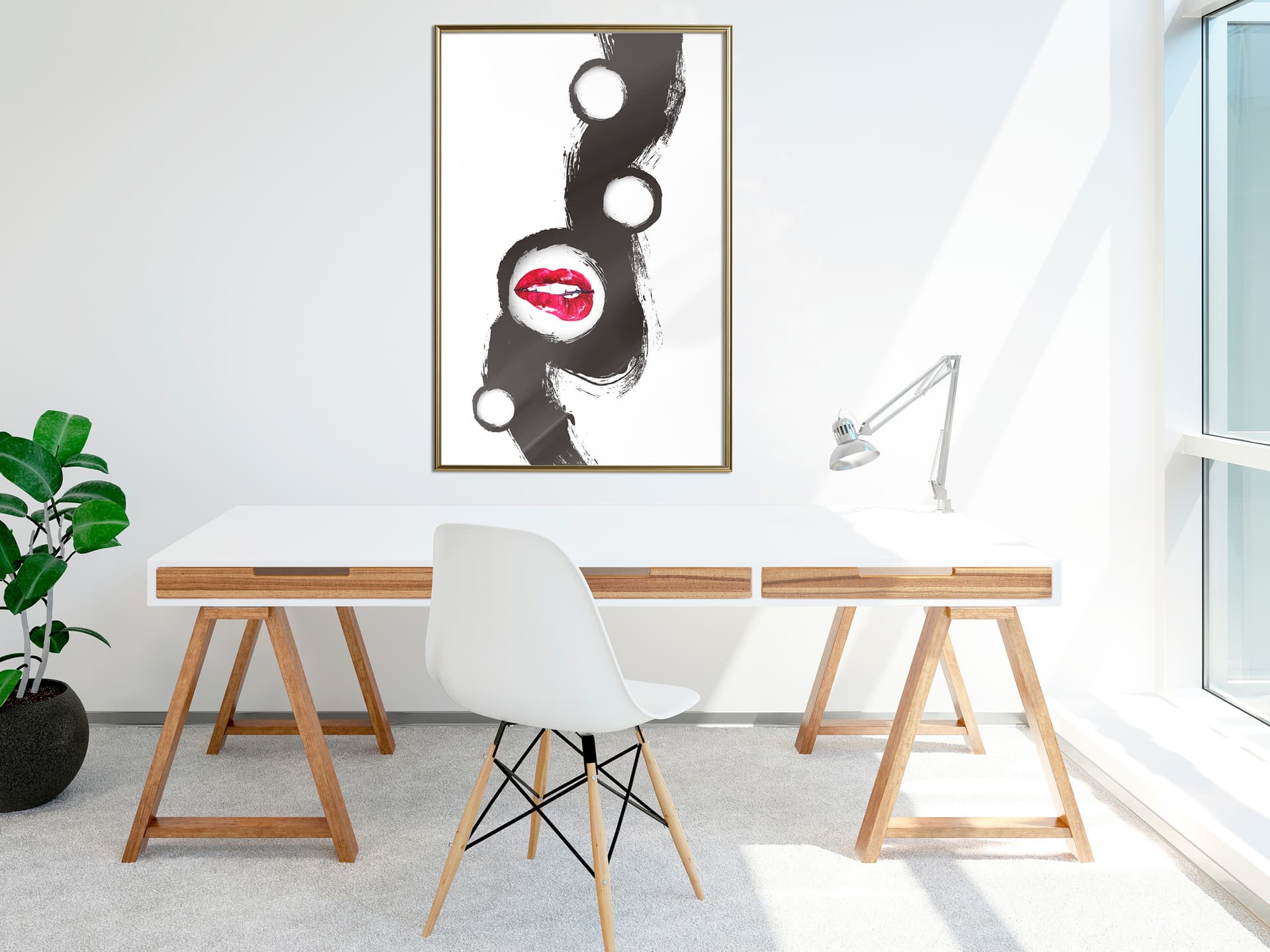 

Plakat - Namiętność (rozmiar 30x45, wykończenie Rama złota)
