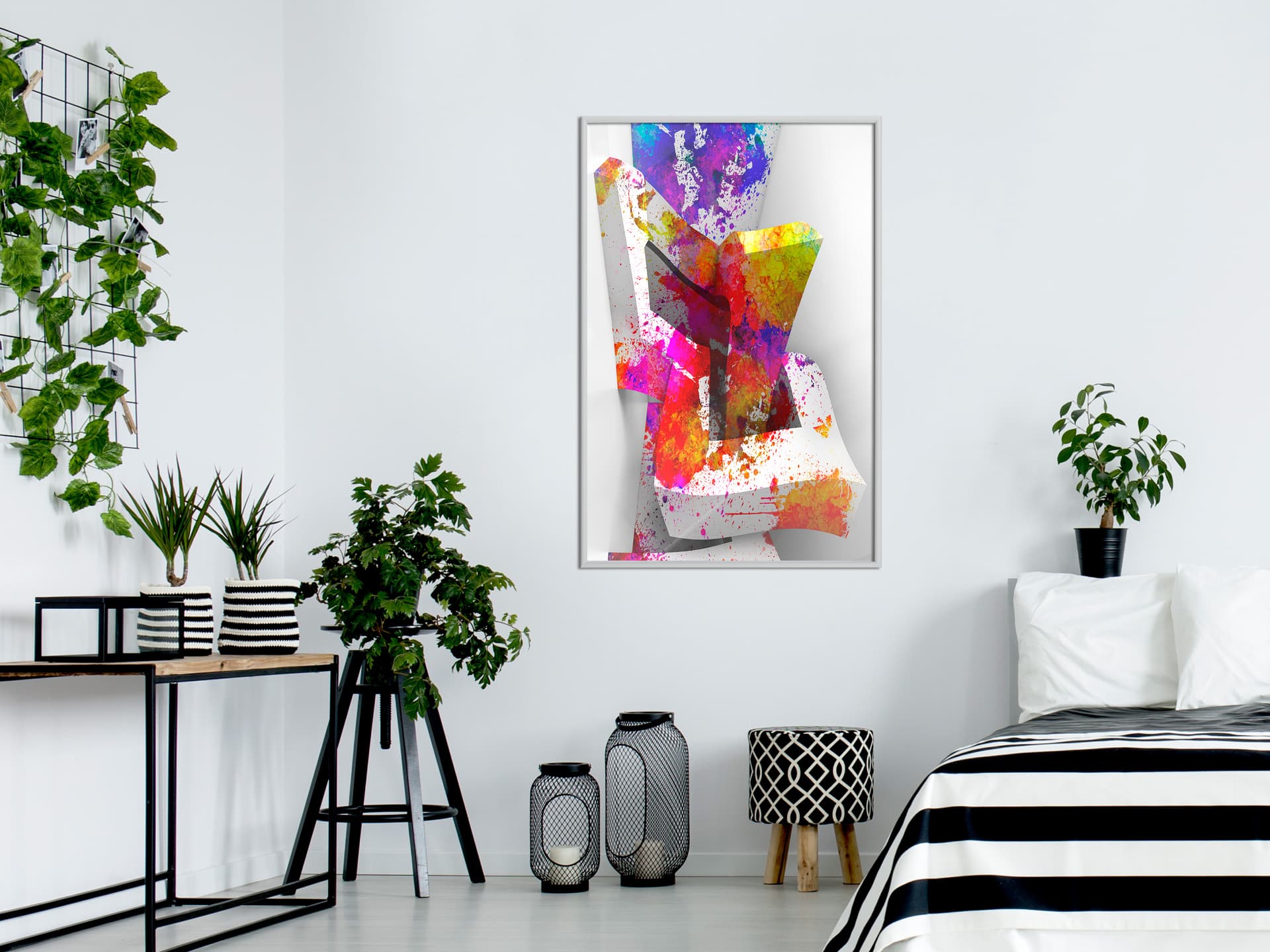 

Plakat - Kolory i kształty (rozmiar 30x45, wykończenie Rama biała)