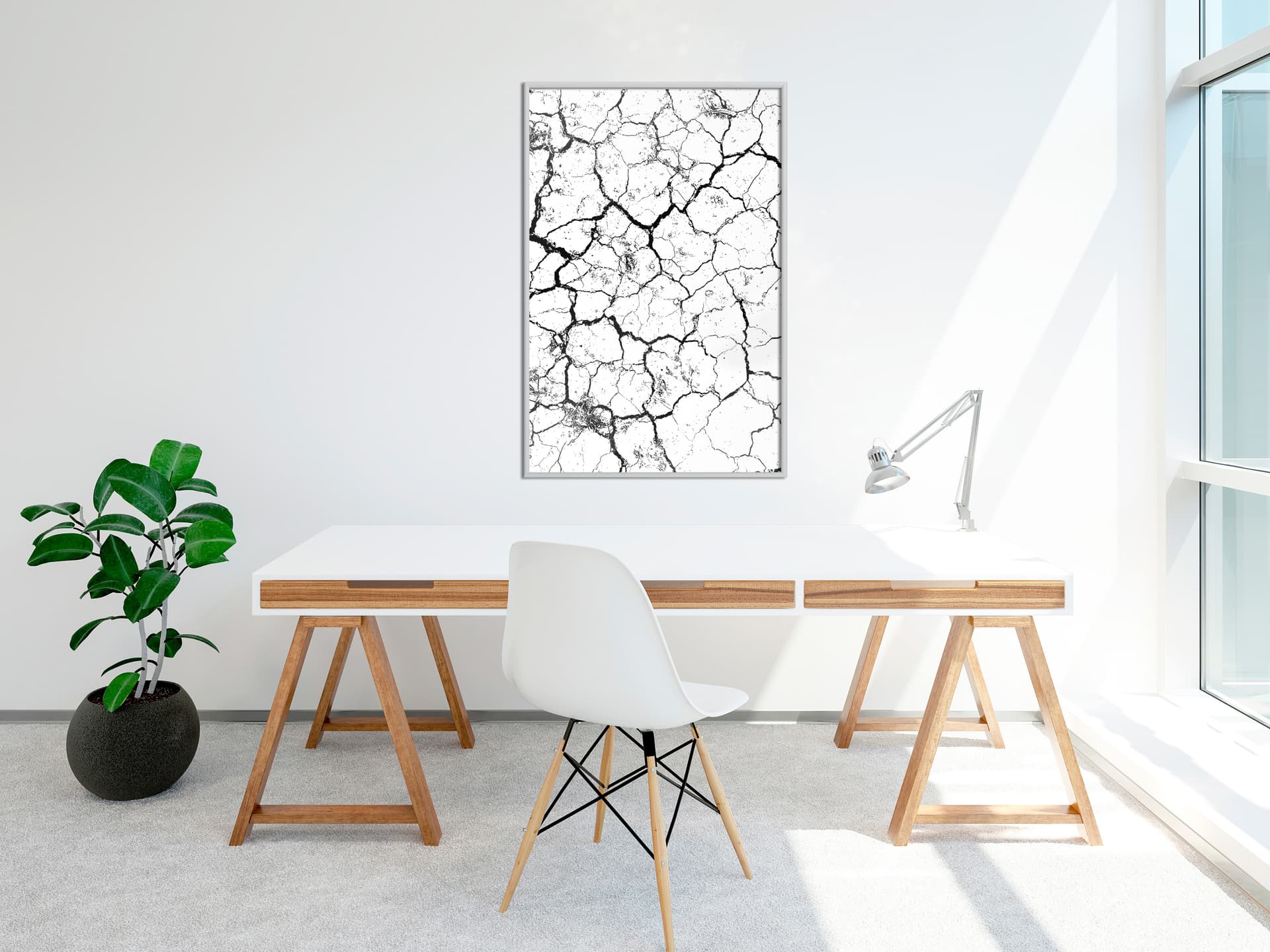 

Plakat - Susza (rozmiar 30x45, wykończenie Rama biała)