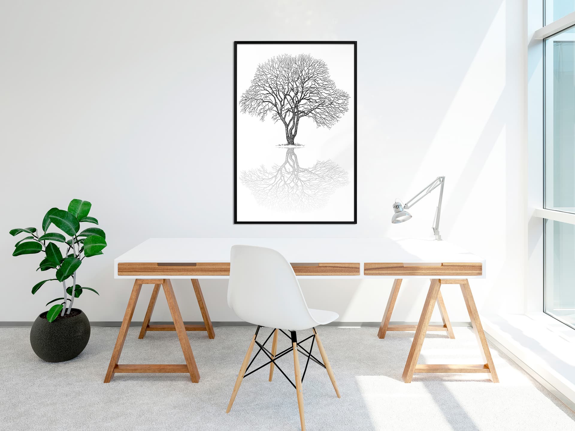 

Plakat - Korzenie czy korona (rozmiar 30x45, wykończenie Rama czarna)