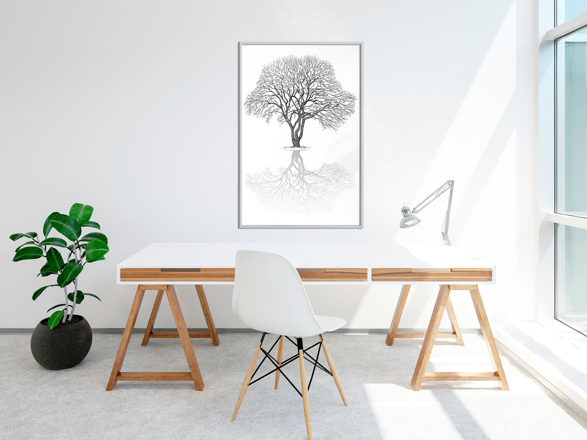 

Plakat - Korzenie czy korona (rozmiar 20x30, wykończenie Rama biała)