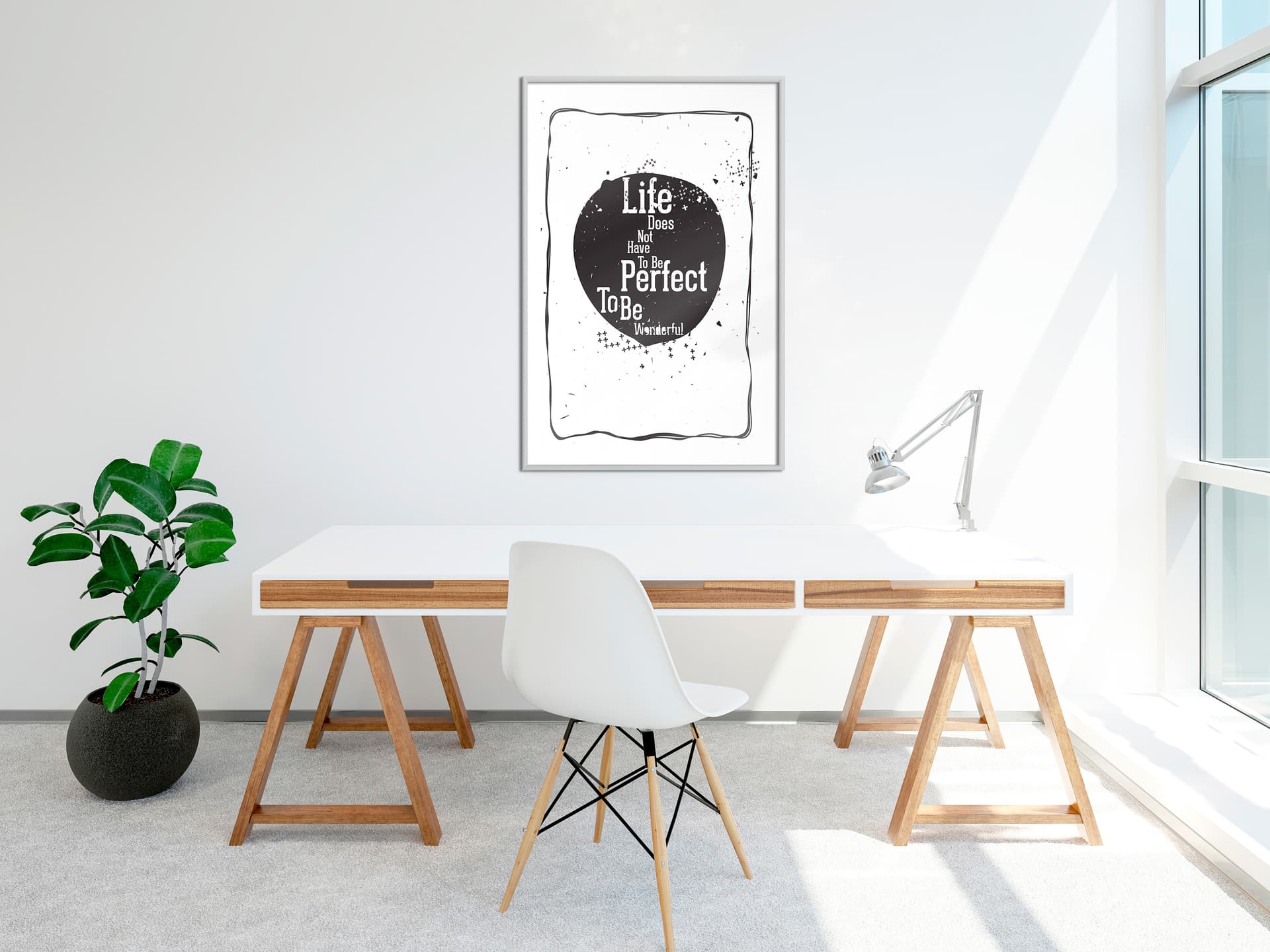 

Plakat - Życie (rozmiar 20x30, wykończenie Rama biała)