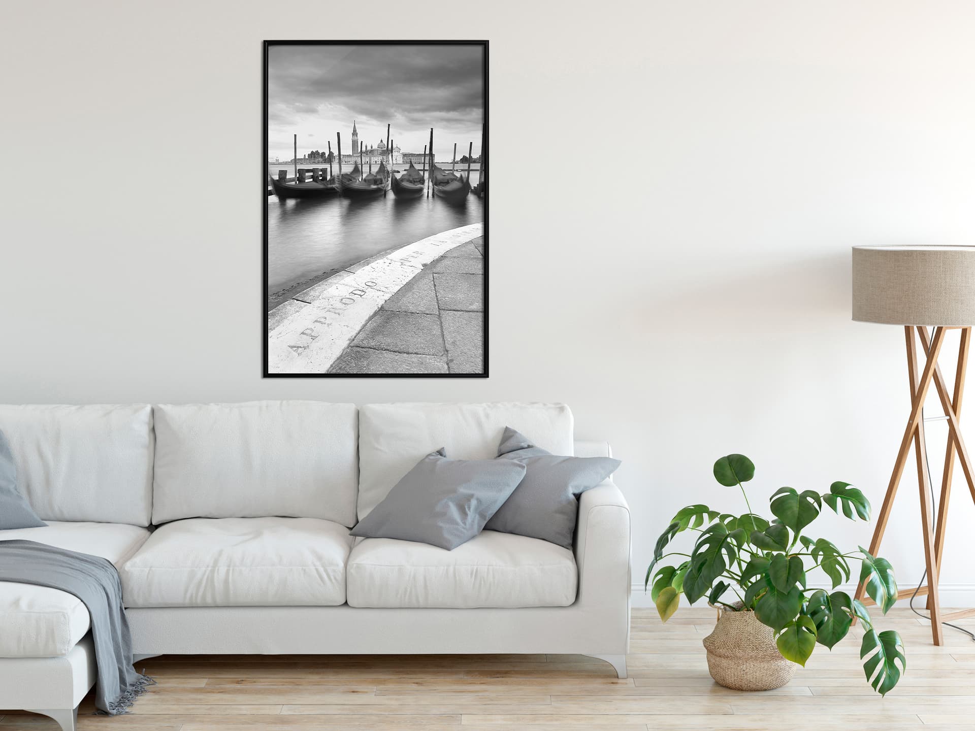 

Plakat - Gondole (rozmiar 20x30, wykończenie Rama czarna)