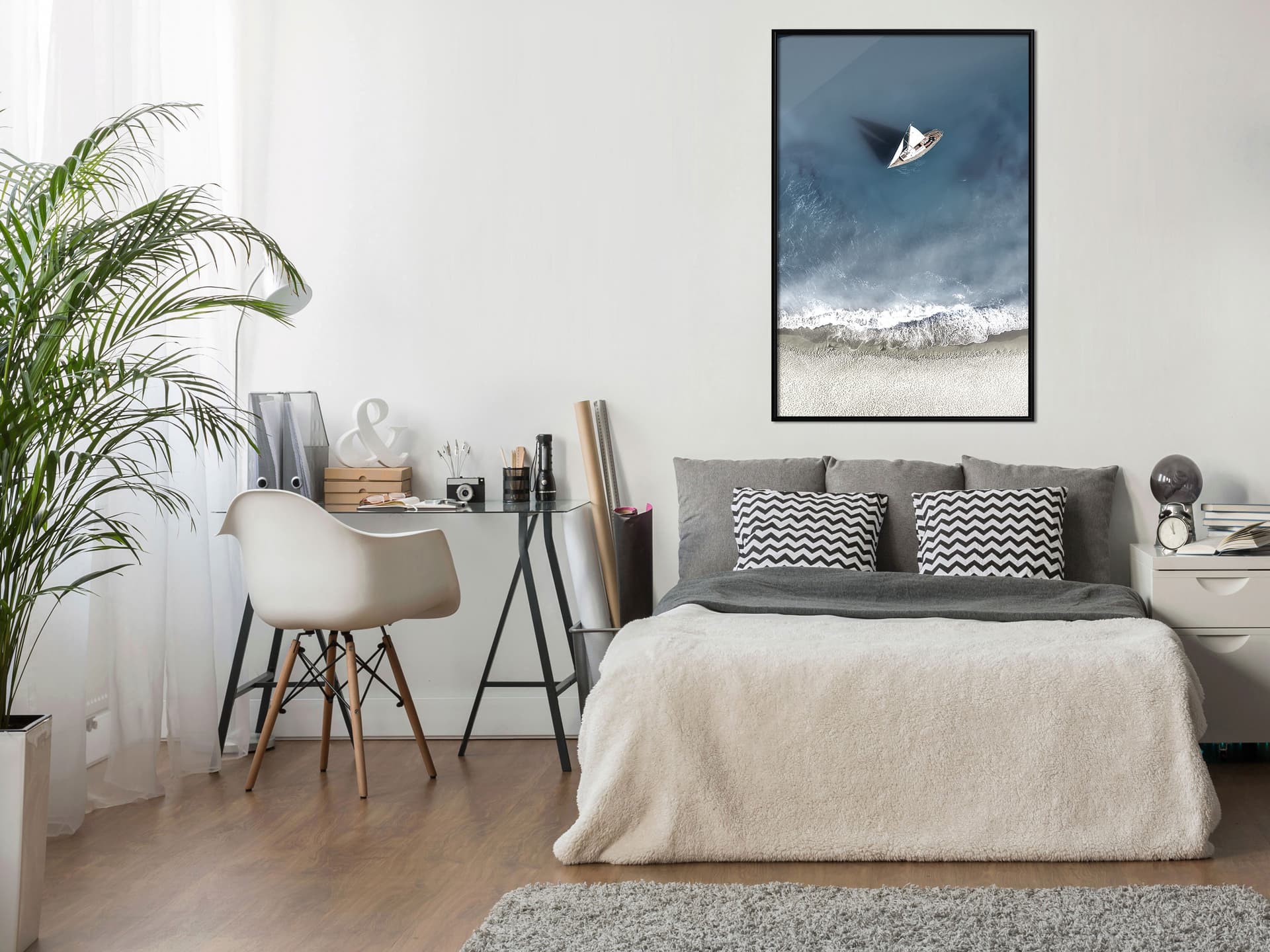 

Plakat - Do brzegu (rozmiar 40x60, wykończenie Rama czarna)