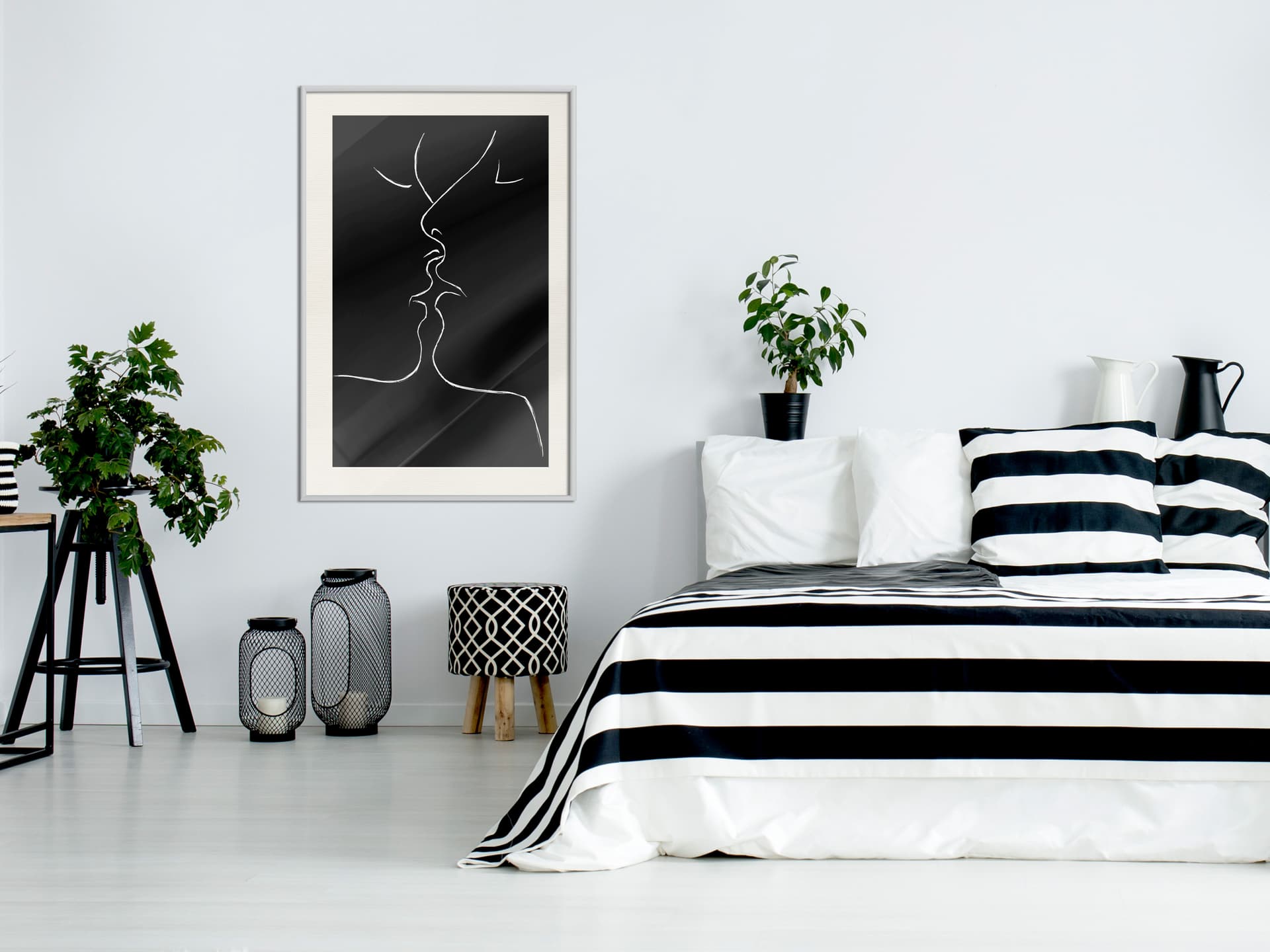 

Plakat - Tak blisko (rozmiar 20x30, wykończenie Rama biała z passe-partout)