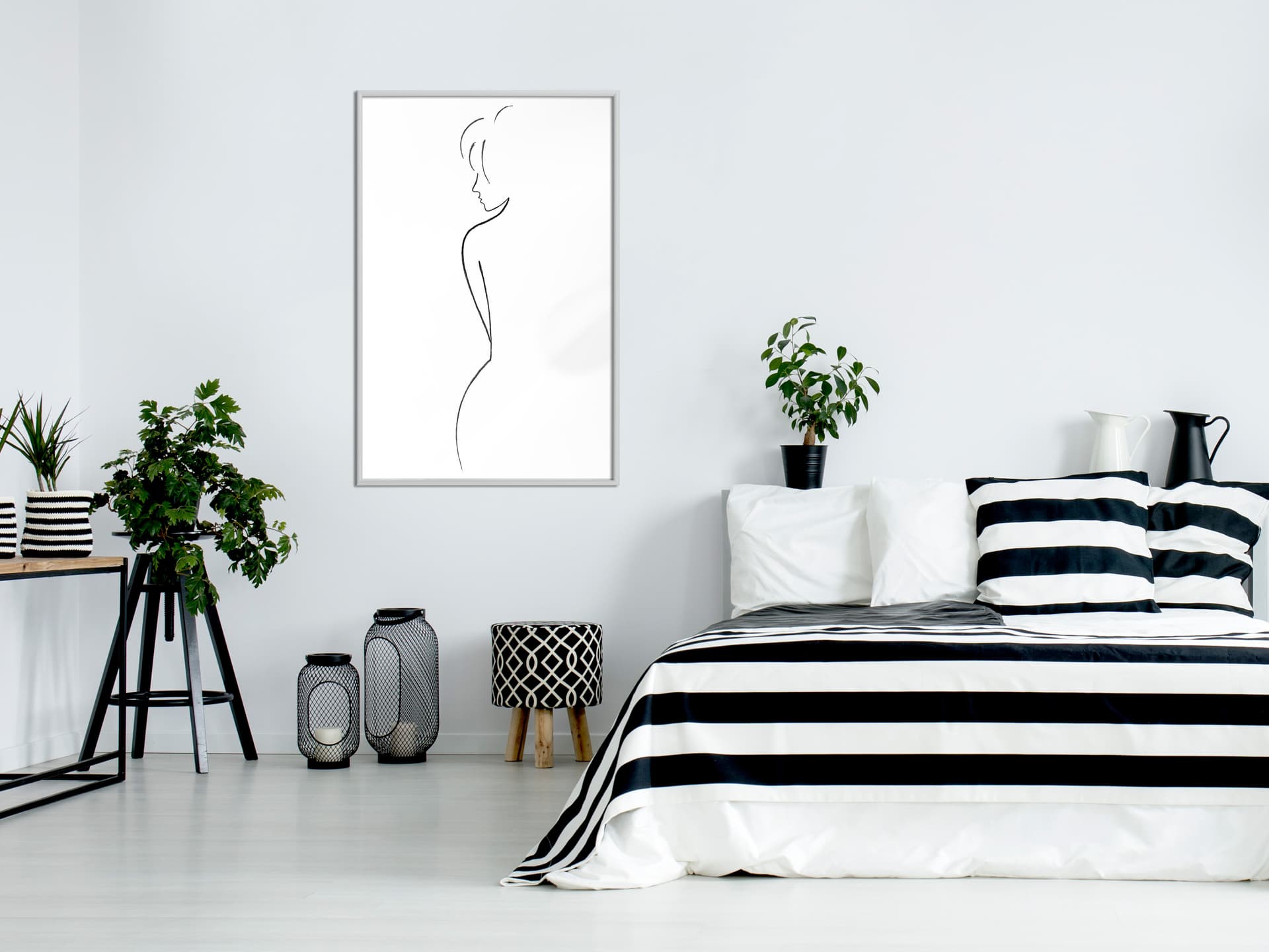 

Plakat - Sylwetka (rozmiar 40x60, wykończenie Rama biała)