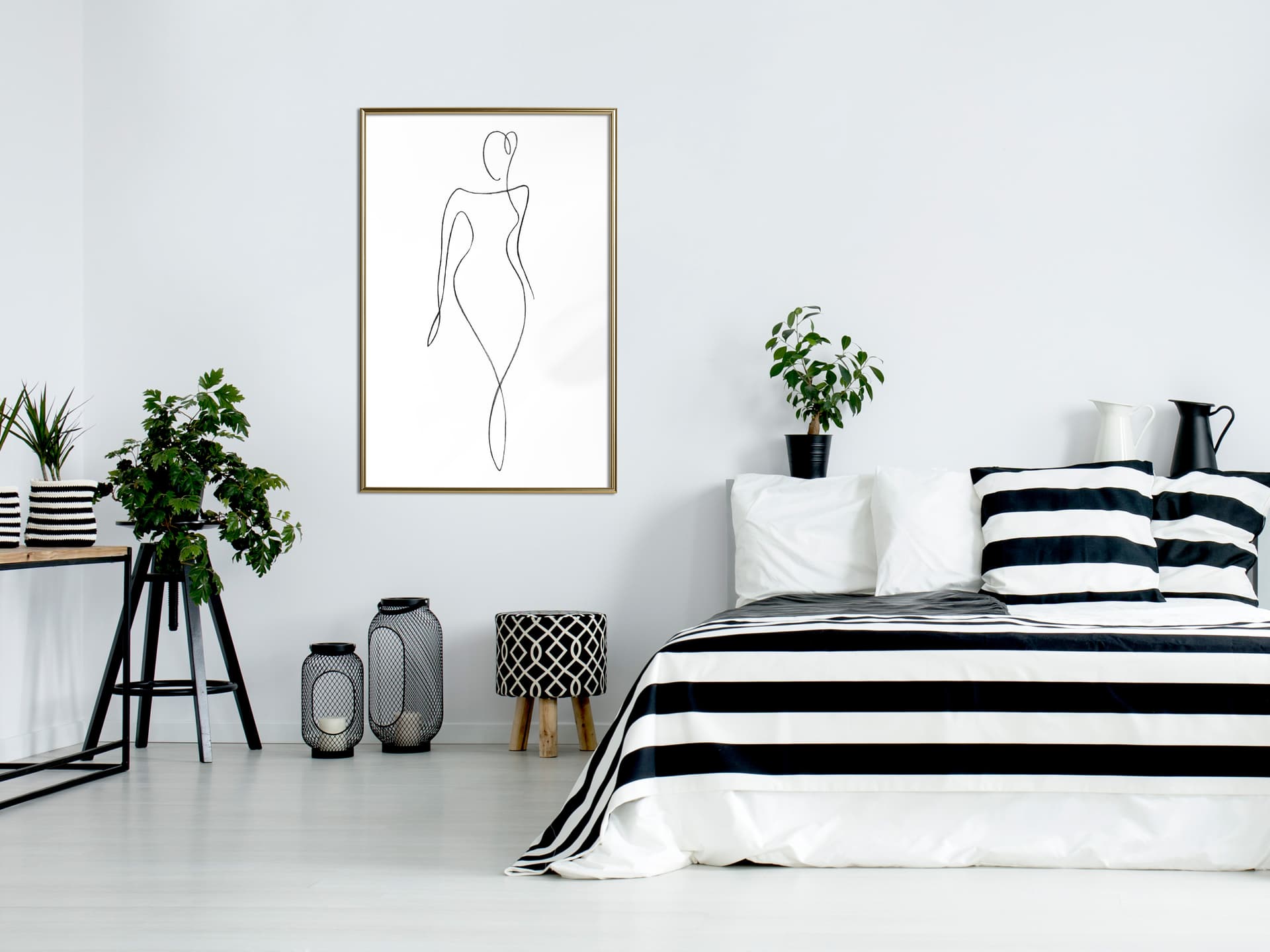 

Plakat - Nienaganna figura (rozmiar 40x60, wykończenie Rama złota)