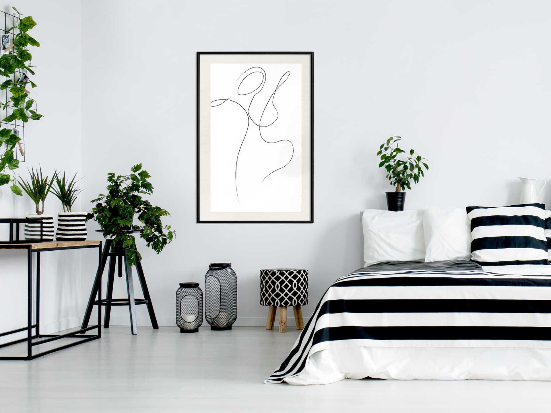 

Plakat - Dwie dusze I (rozmiar 40x60, wykończenie Rama czarna z passe-partout)