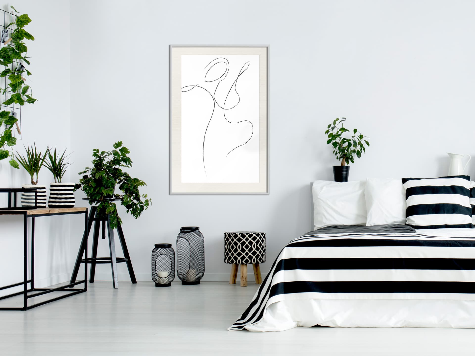 

Plakat - Dwie dusze I (rozmiar 40x60, wykończenie Rama biała z passe-partout)