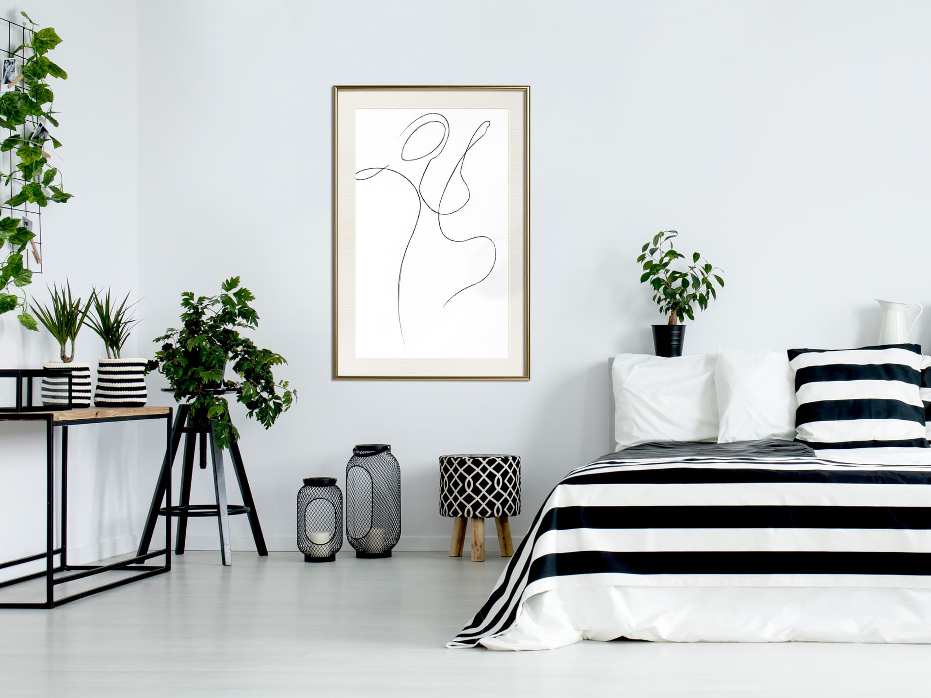 

Plakat - Dwie dusze I (rozmiar 30x45, wykończenie Rama złota z passe-partout)