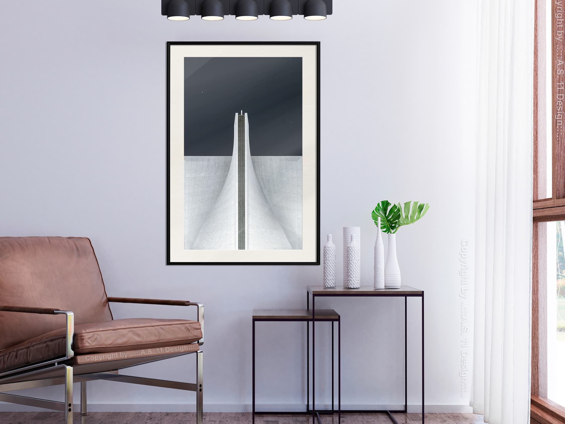

Plakat - Inna perspektywa (rozmiar 30x45, wykończenie Rama czarna z passe-partout)