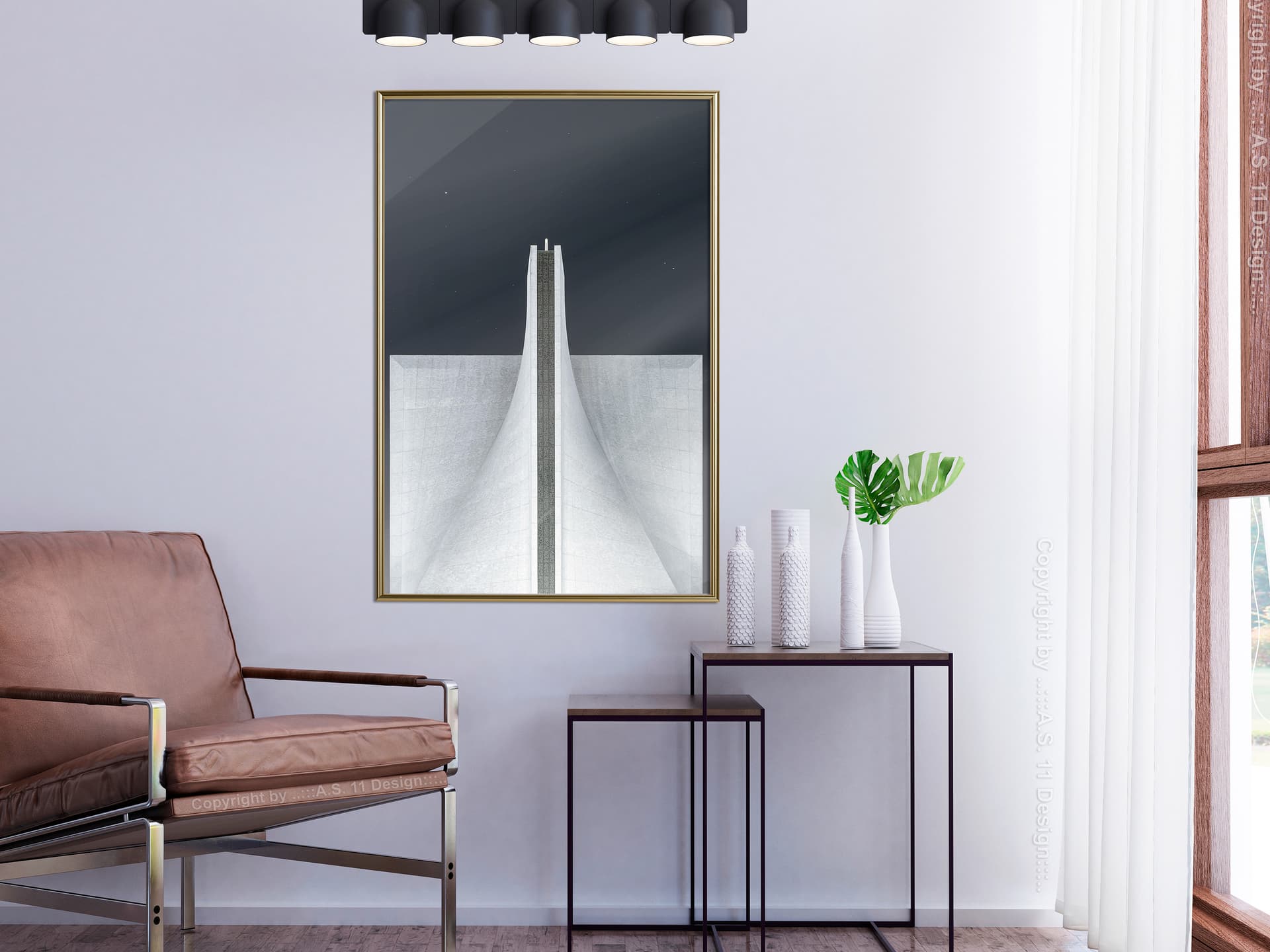 

Plakat - Inna perspektywa (rozmiar 40x60, wykończenie Rama złota)