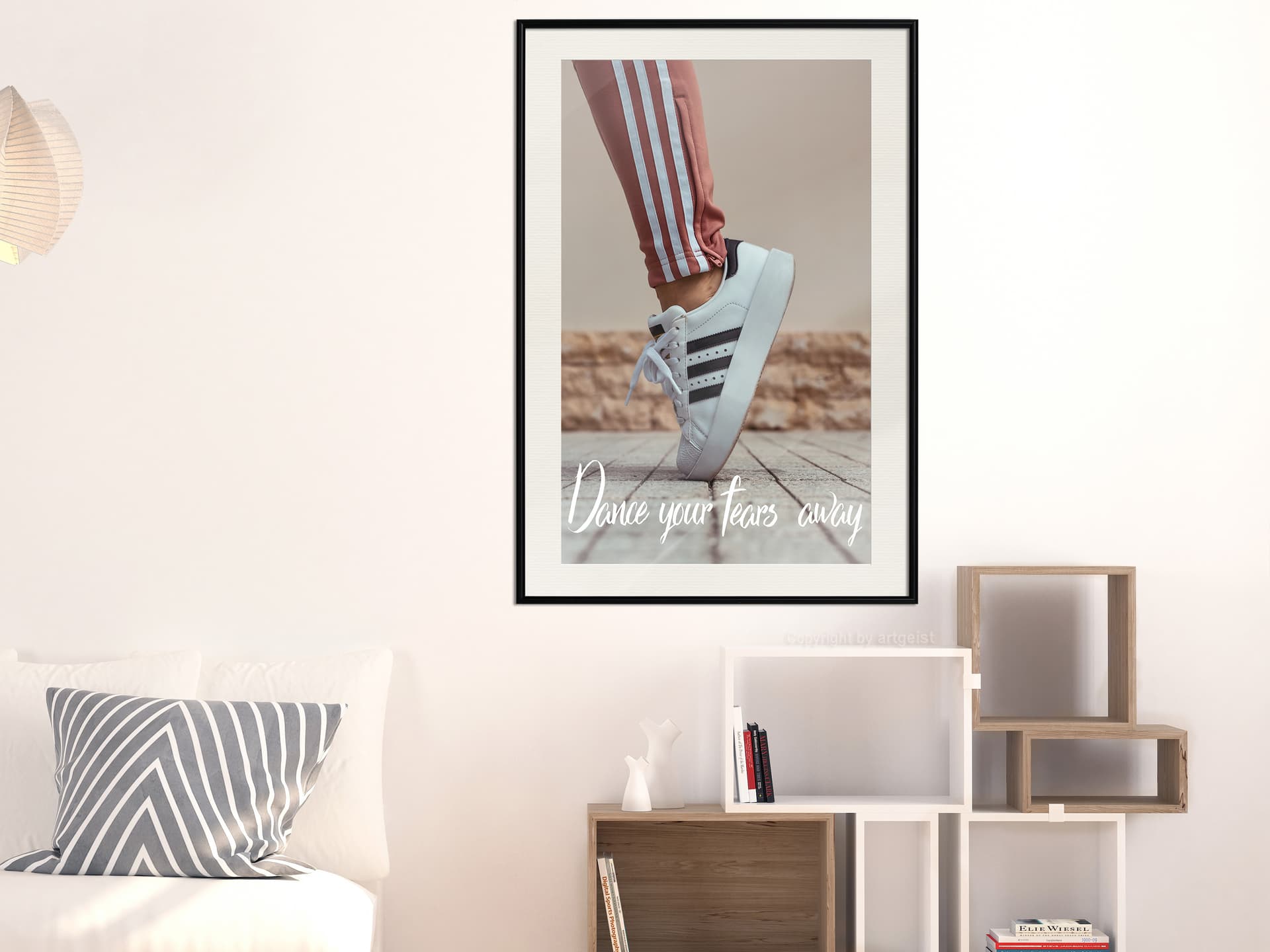 

Plakat - Tańcz (rozmiar 40x60, wykończenie Rama czarna z passe-partout)