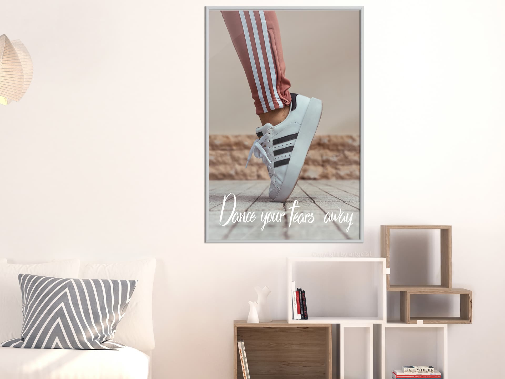 

Plakat - Tańcz (rozmiar 20x30, wykończenie Rama biała)