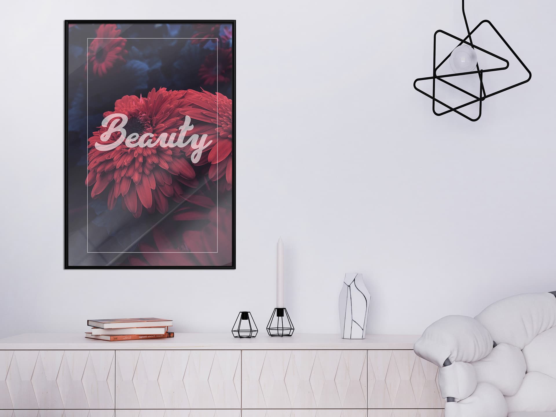 

Plakat - Piękno kwiatów (rozmiar 30x45, wykończenie Rama czarna)