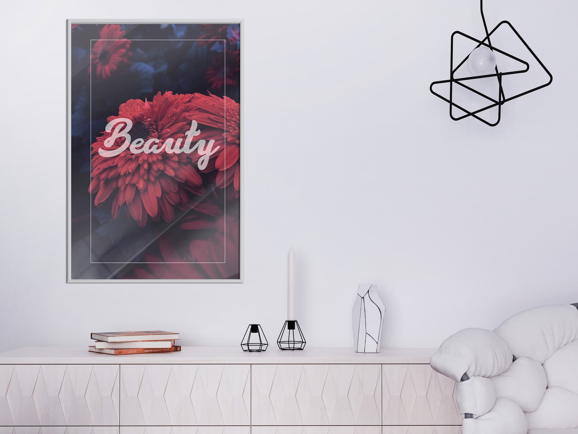 

Plakat - Piękno kwiatów (rozmiar 30x45, wykończenie Rama biała)