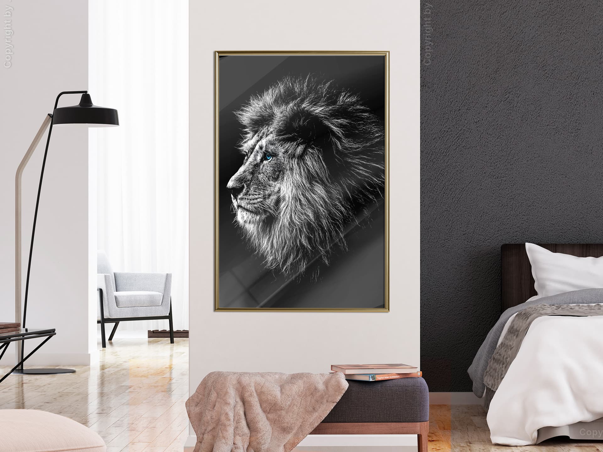 

Plakat - Stary król (rozmiar 40x60, wykończenie Rama złota)