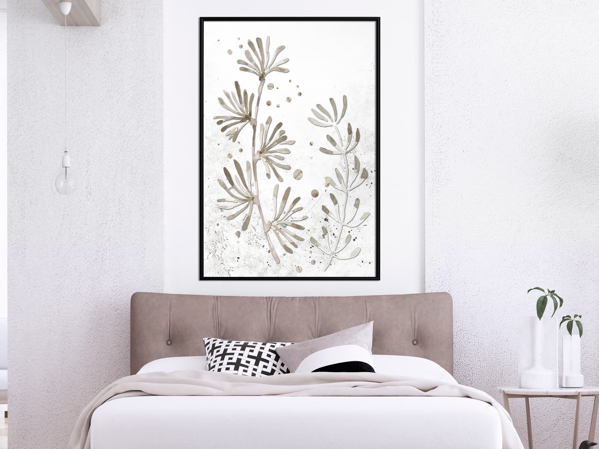 

Plakat - Zasuszone roślinki (rozmiar 20x30, wykończenie Rama czarna)