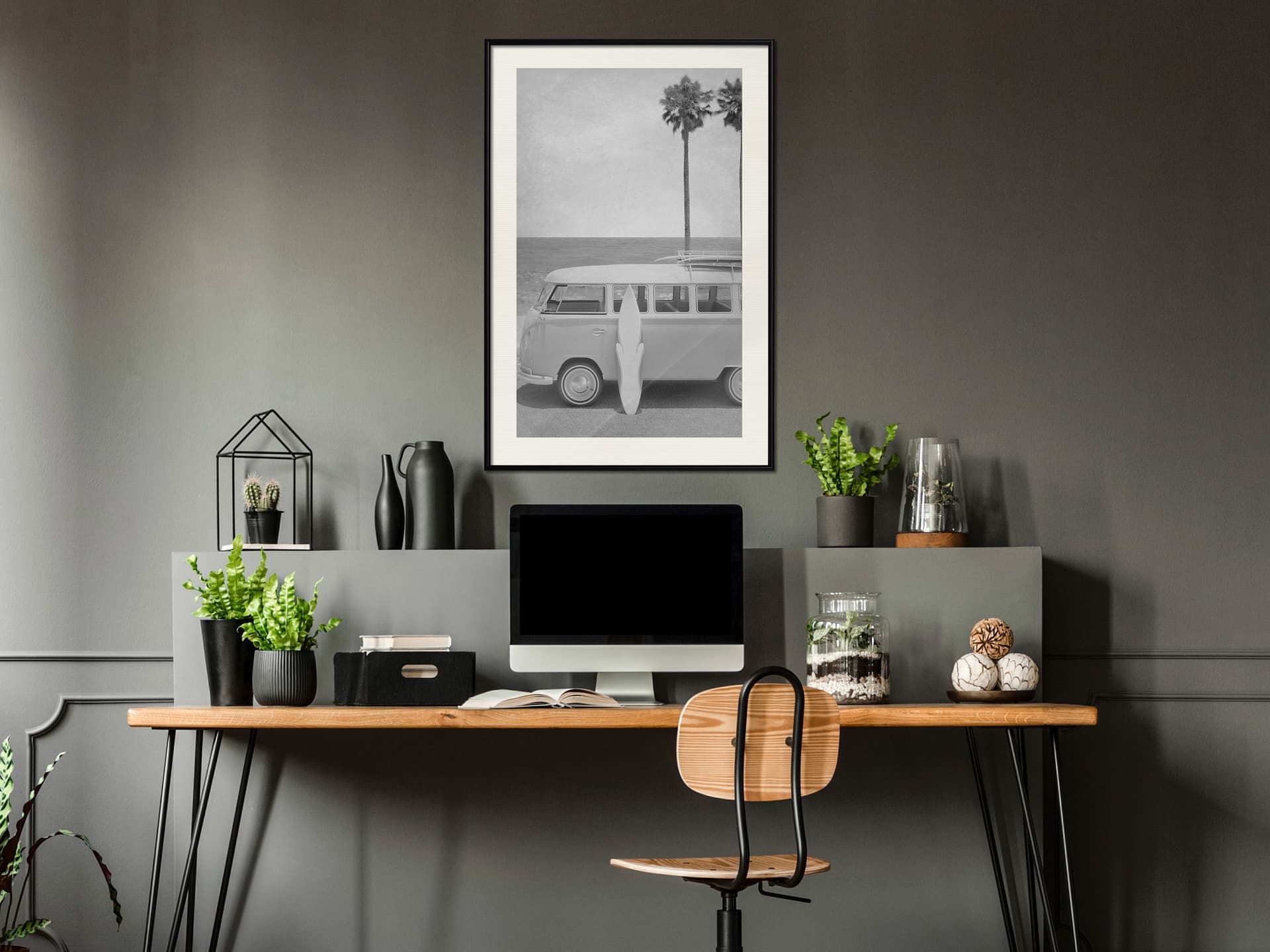 

Plakat - Ogórek II (rozmiar 20x30, wykończenie Rama czarna z passe-partout)