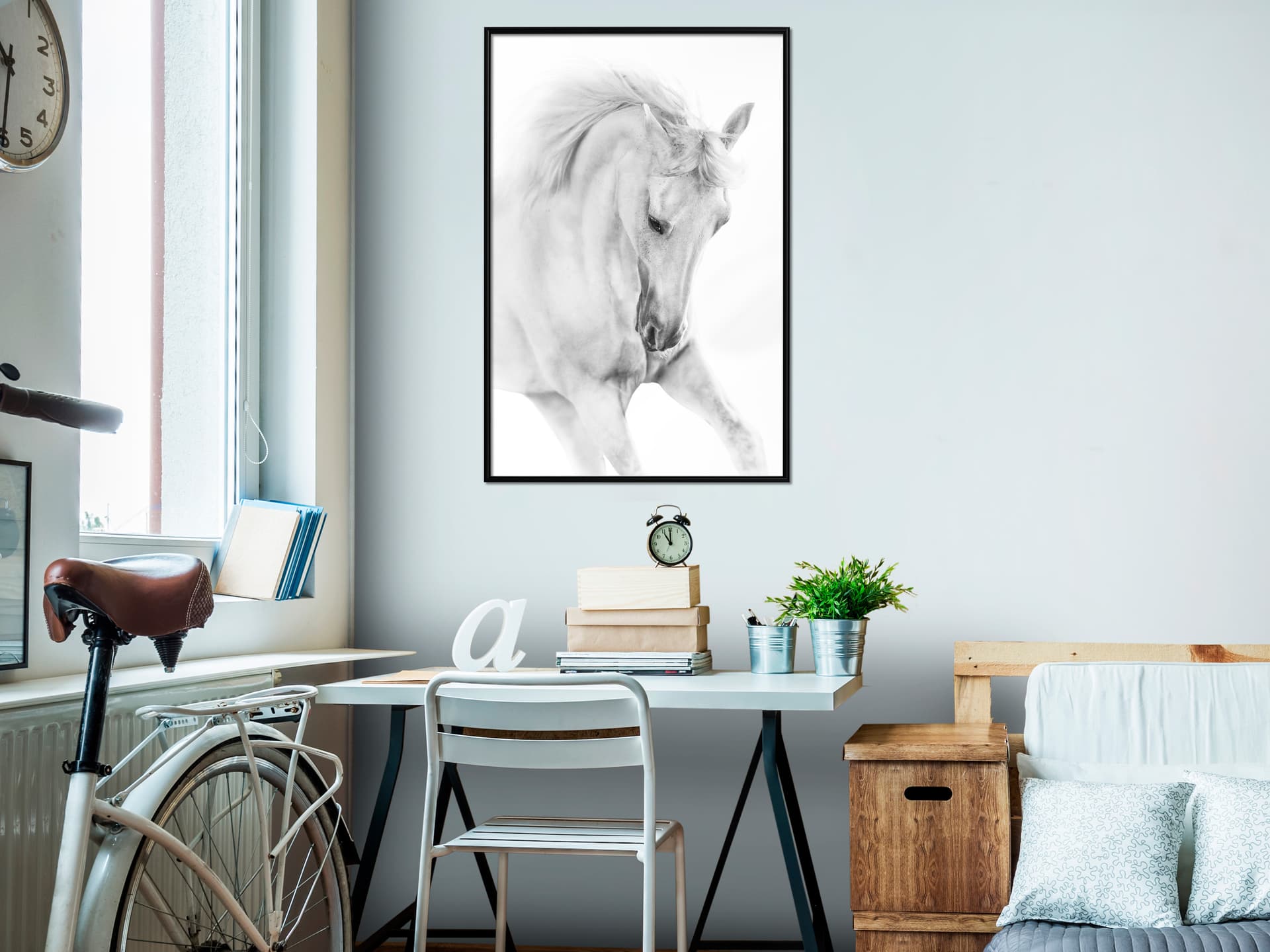 

Plakat - Piękno w ruchu (rozmiar 20x30, wykończenie Rama czarna)