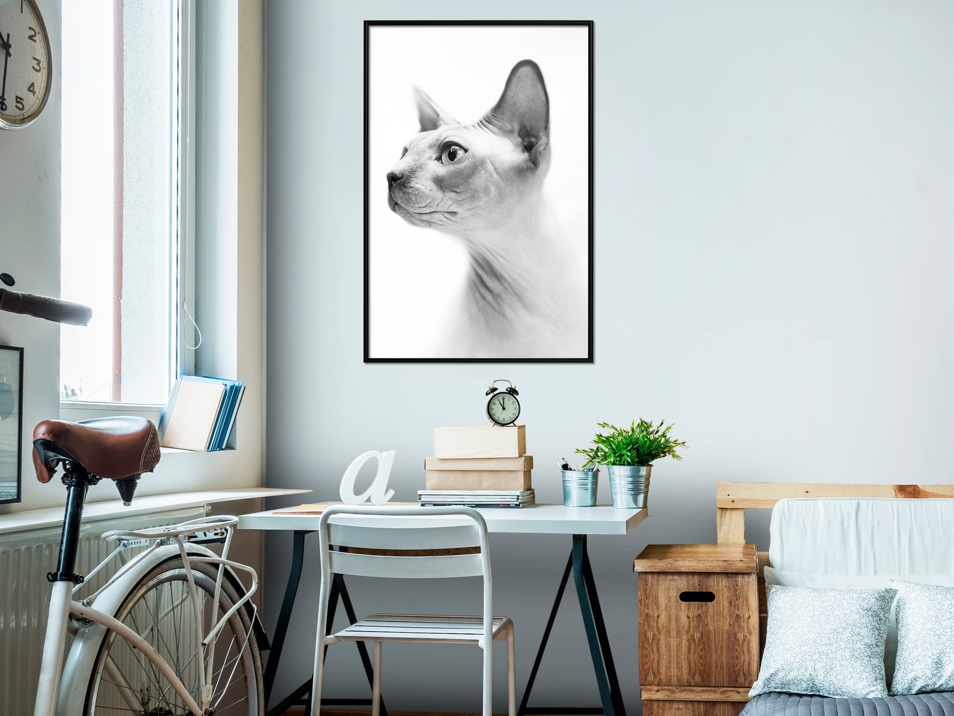 

Plakat - Sfinks (rozmiar 30x45, wykończenie Rama czarna)