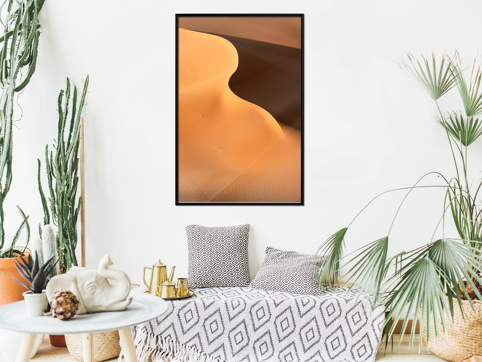 

Plakat - Grzbiet wydmy (rozmiar 40x60, wykończenie Rama czarna)