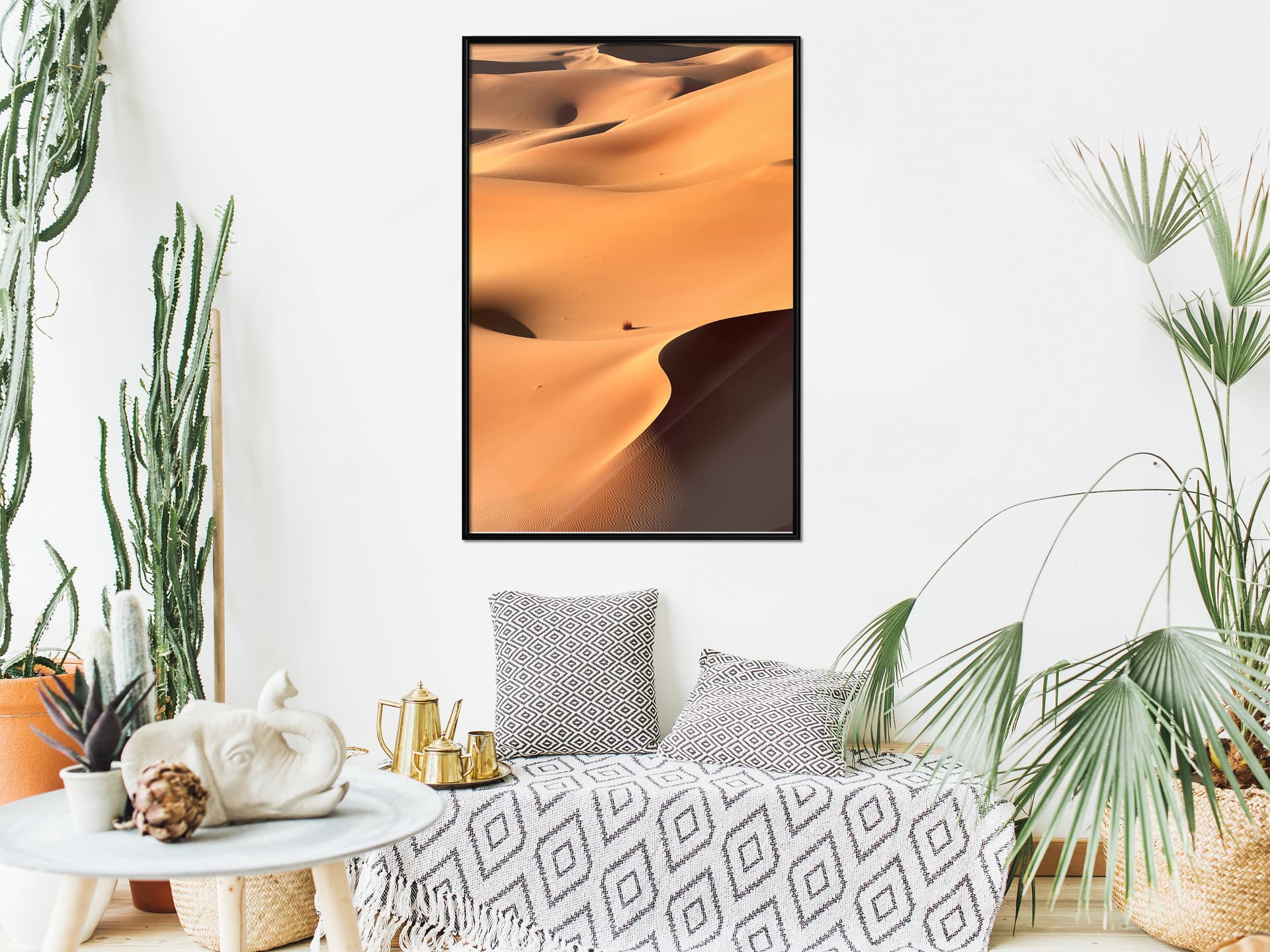 

Plakat - Pustynny krajobraz (rozmiar 30x45, wykończenie Rama czarna)