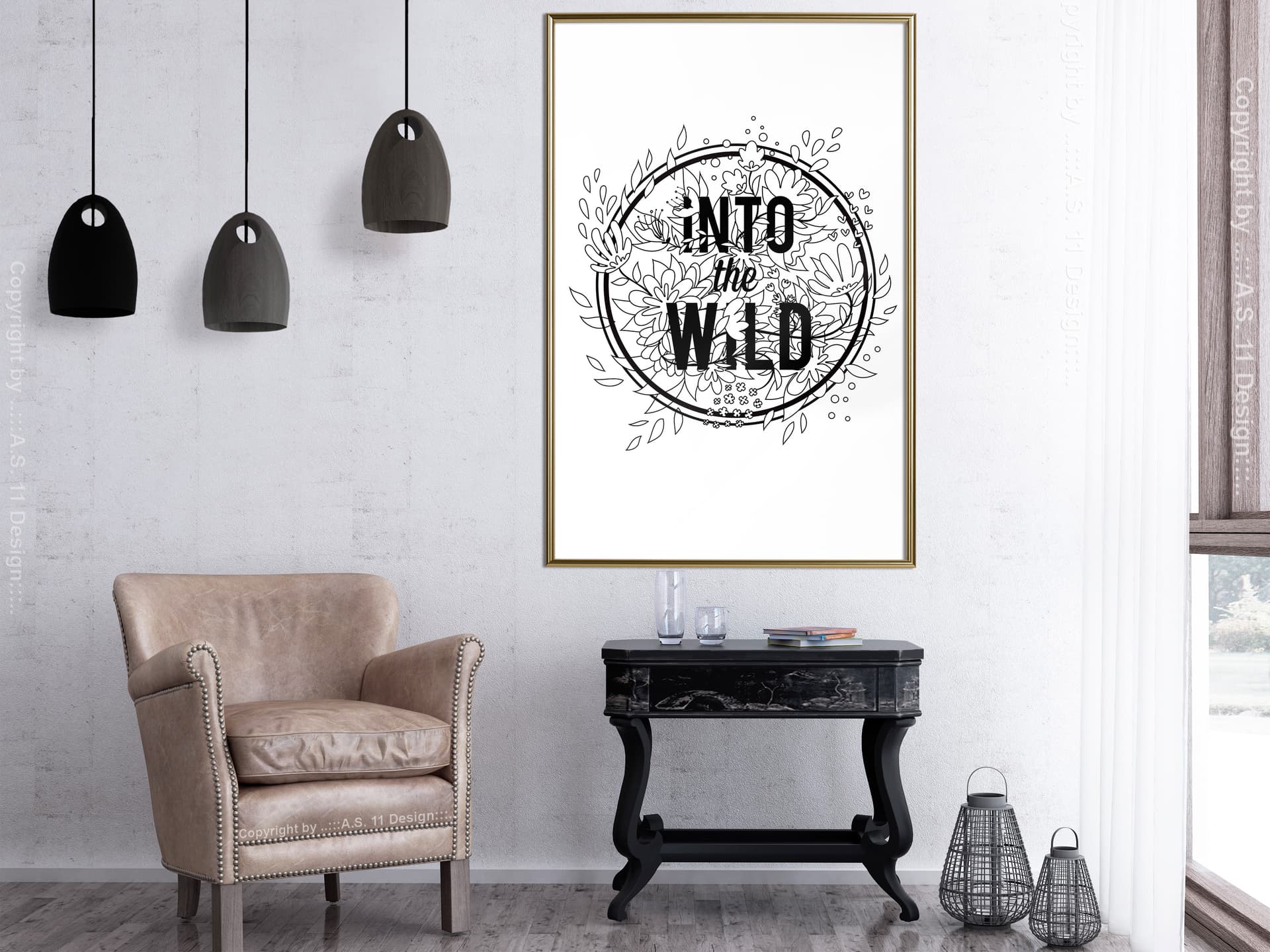 

Plakat - Połącz się z naturą (rozmiar 20x30, wykończenie Rama złota)