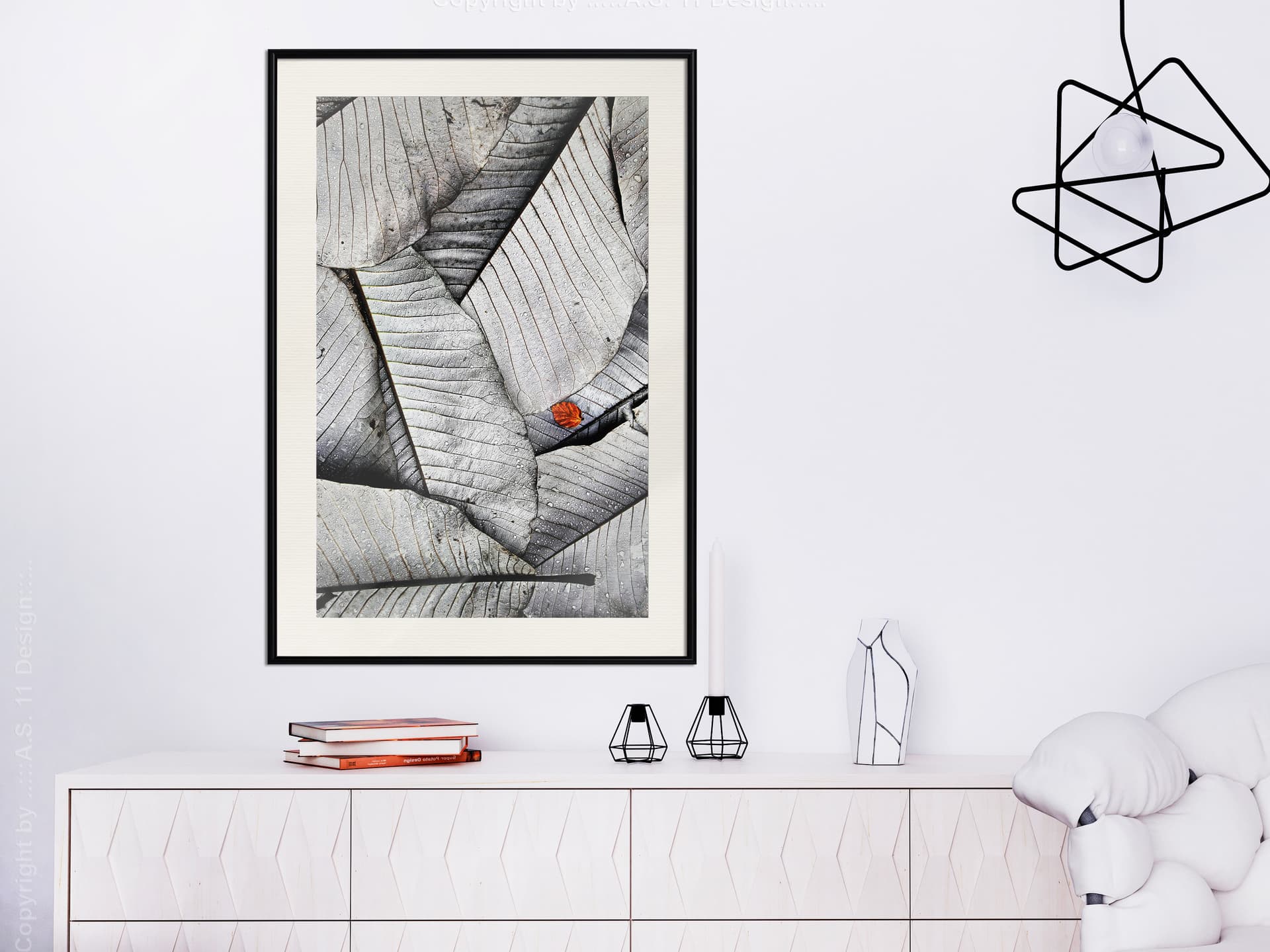 

Plakat - Odrobina koloru (rozmiar 20x30, wykończenie Rama czarna z passe-partout)