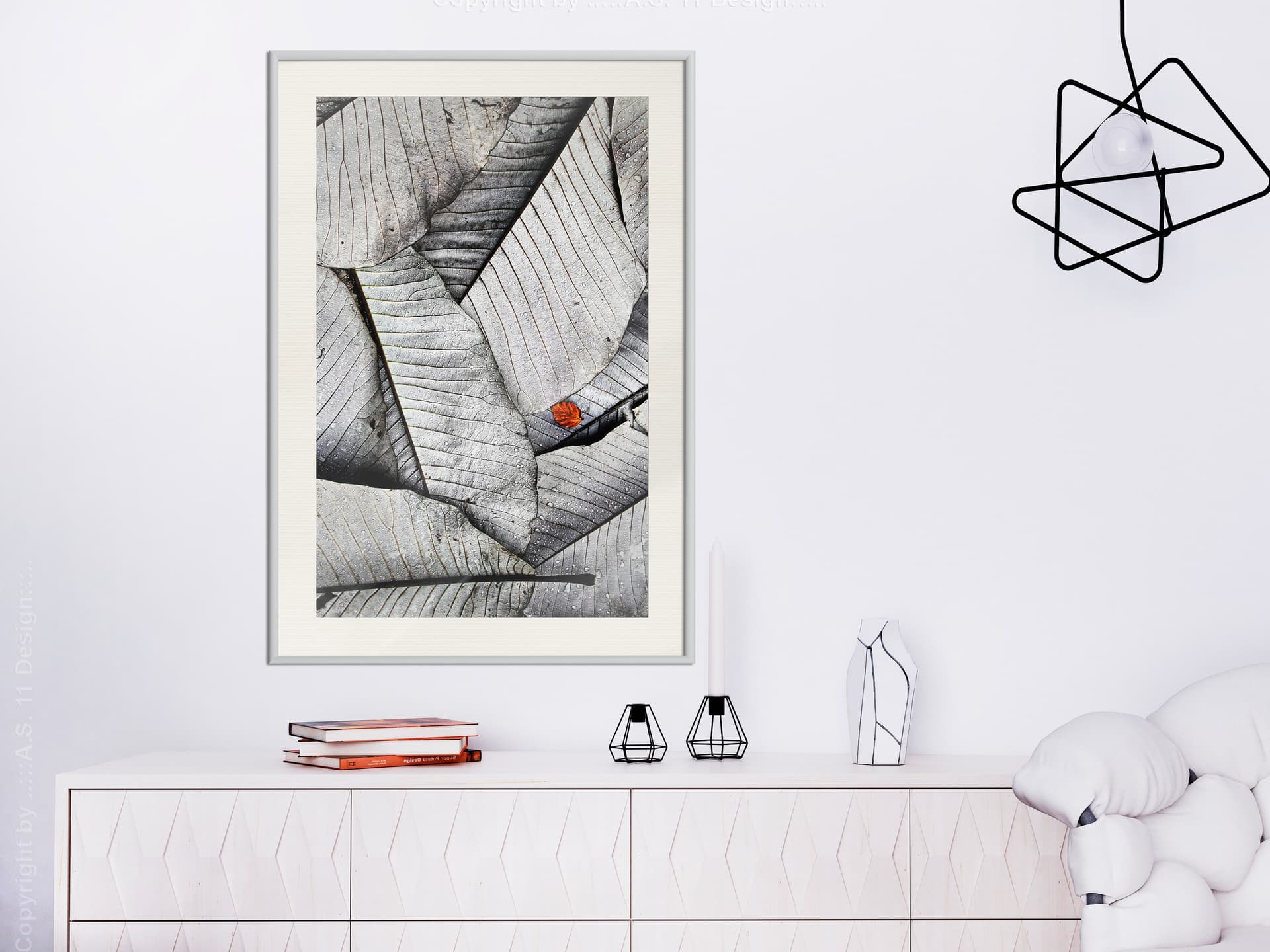 

Plakat - Odrobina koloru (rozmiar 20x30, wykończenie Rama biała z passe-partout)
