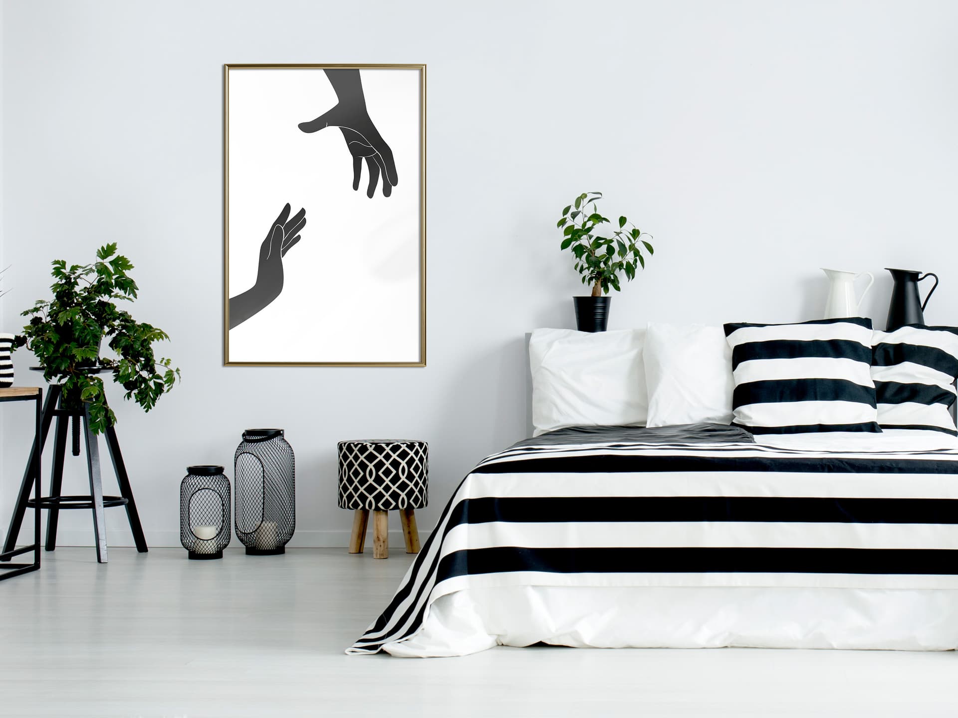 

Plakat - Język gestów II (rozmiar 40x60, wykończenie Rama złota)