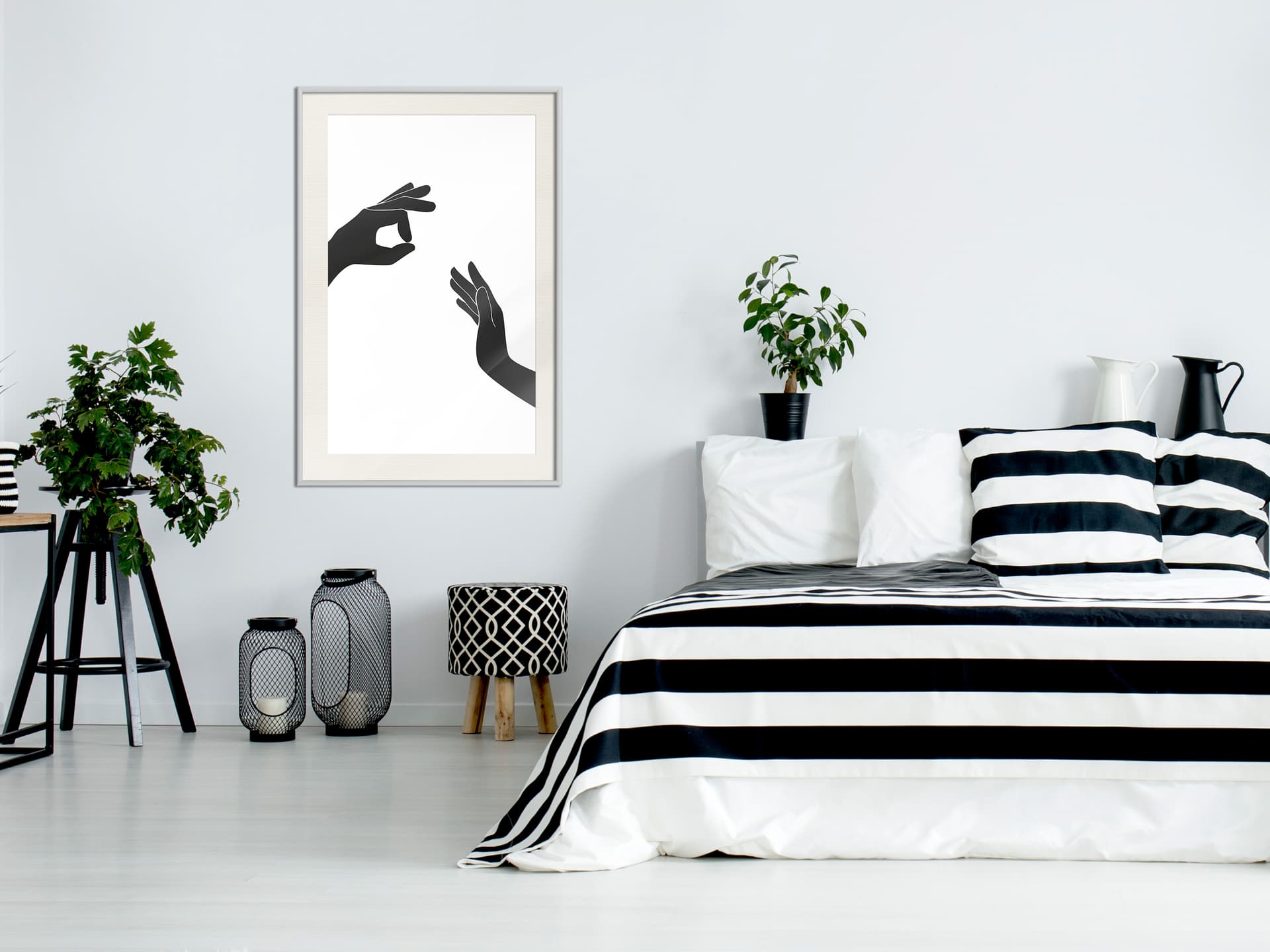 

Plakat - Język gestów I (rozmiar 30x45, wykończenie Rama biała z passe-partout)