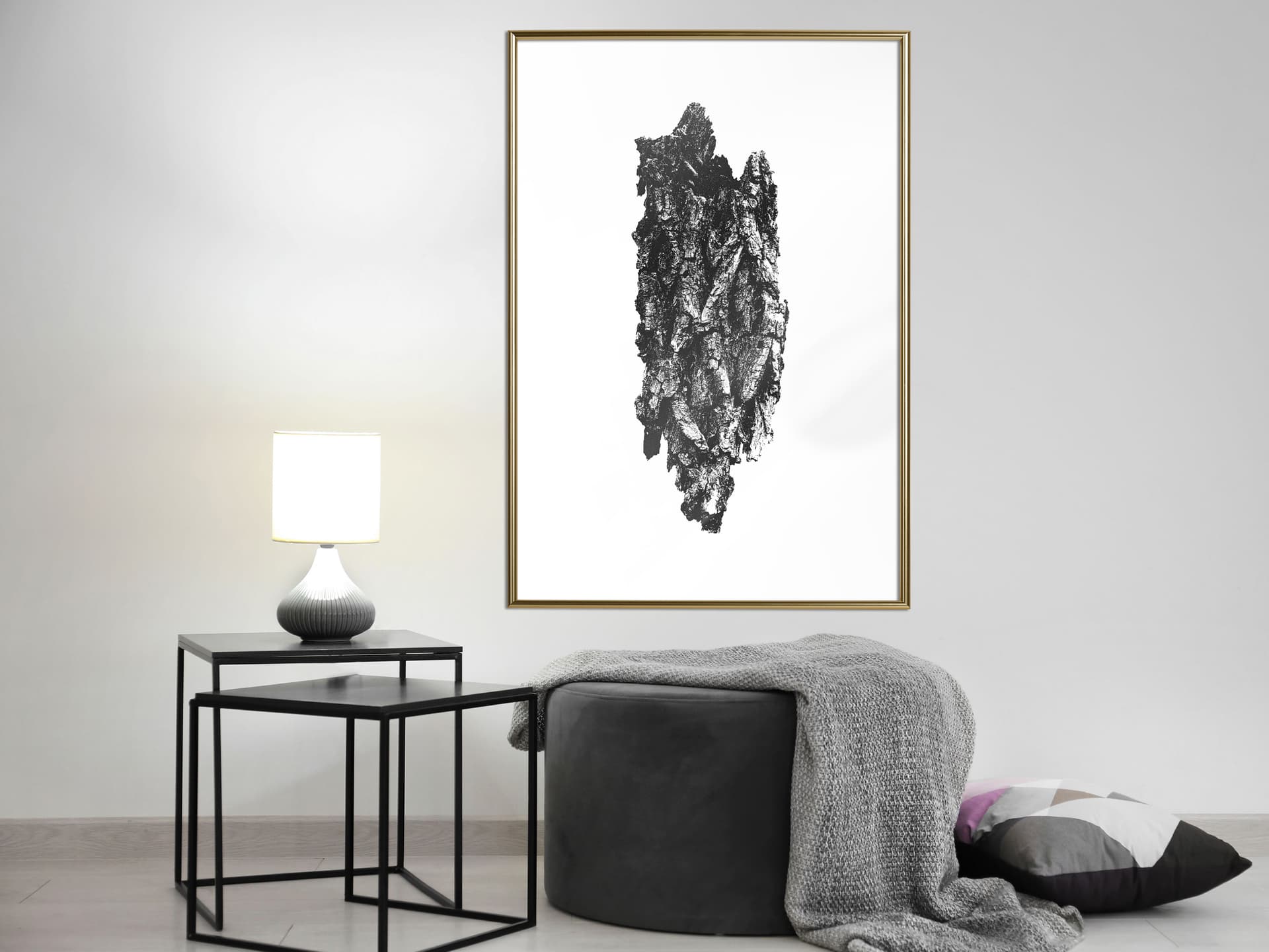 

Plakat - Faktura drzewa (rozmiar 20x30, wykończenie Rama złota)