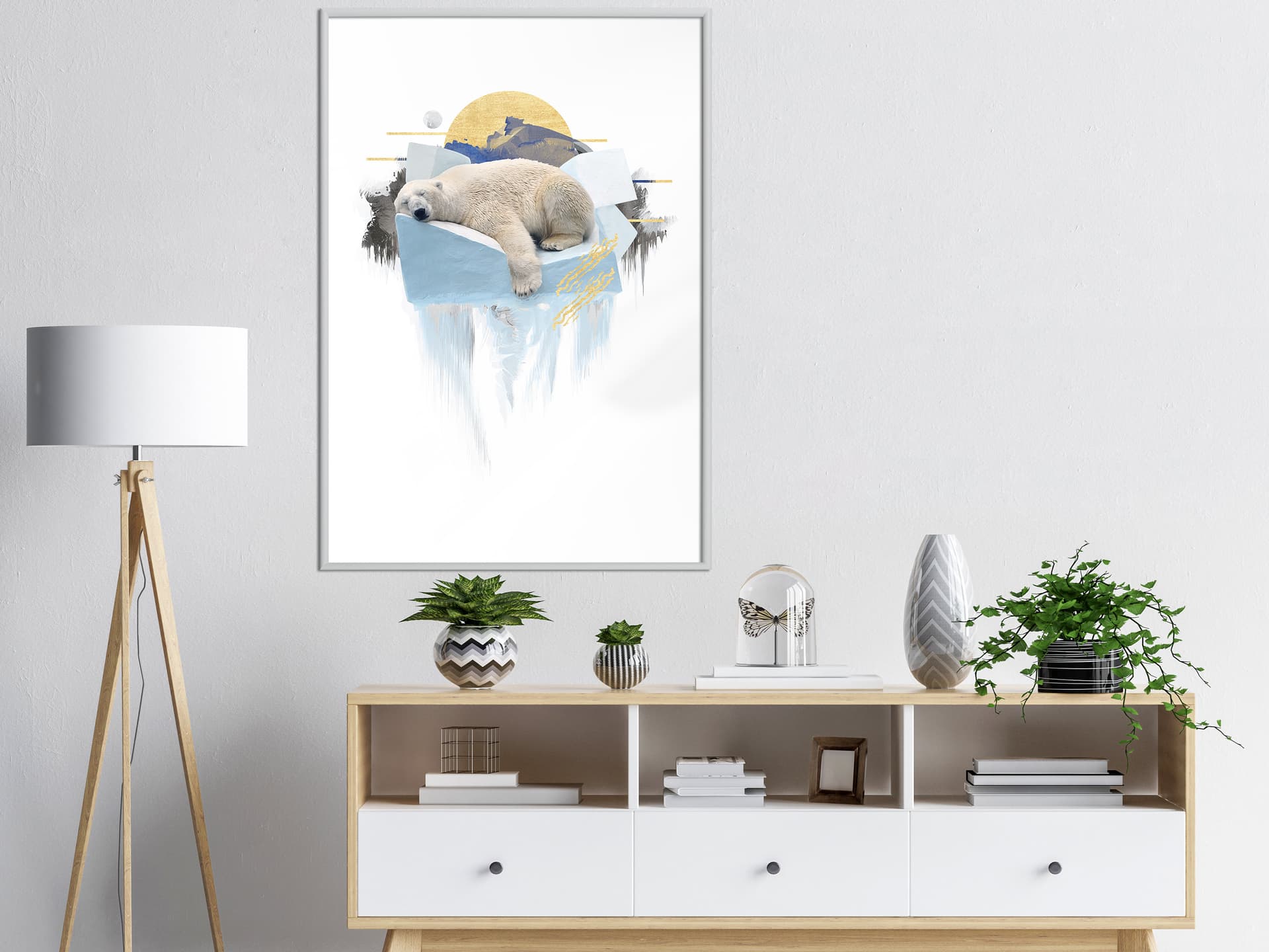 

Plakat - Król Arktyki (rozmiar 40x60, wykończenie Rama biała)