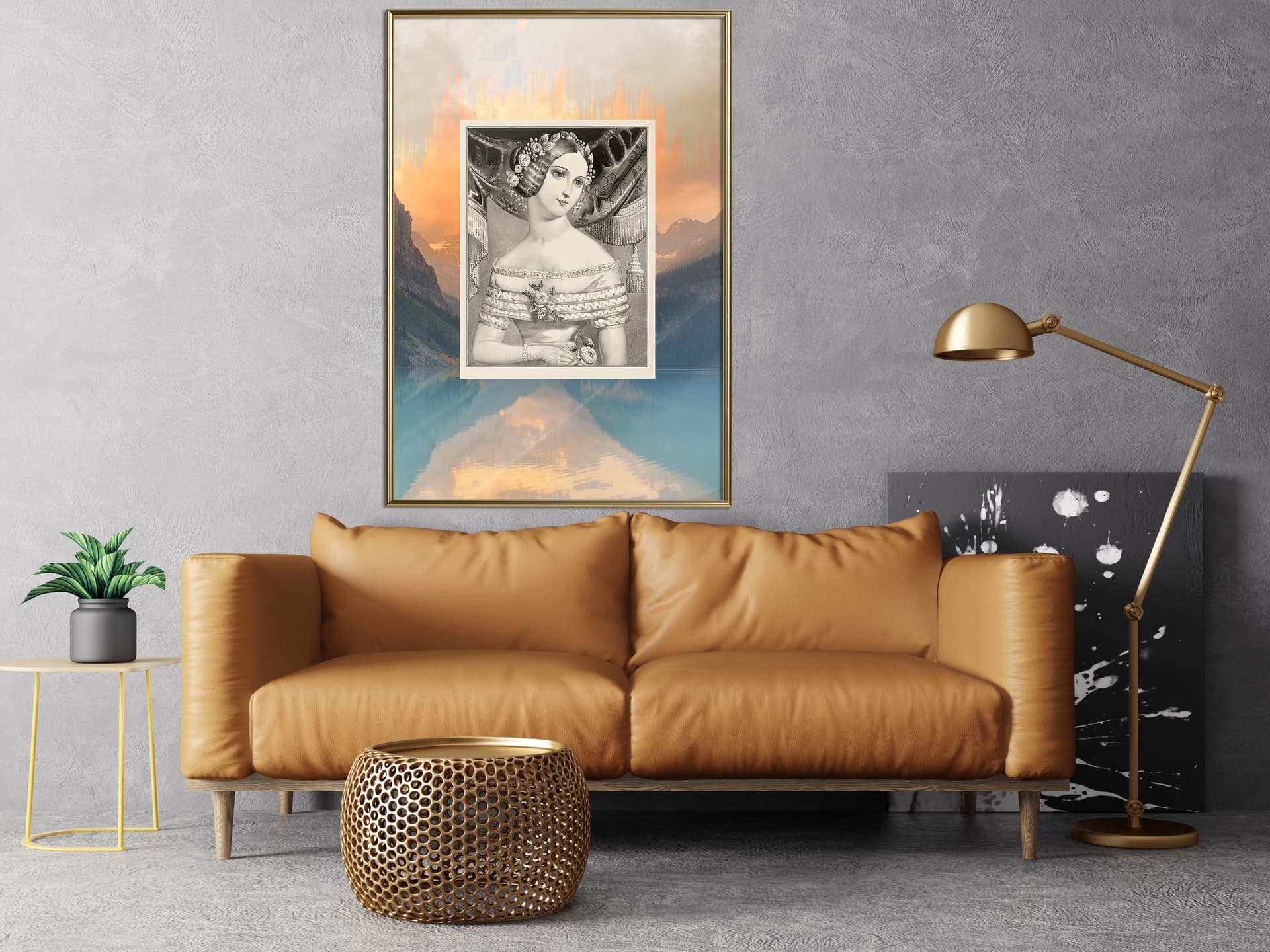 

Plakat - Piękność sprzed stuleci (rozmiar 40x60, wykończenie Rama złota)