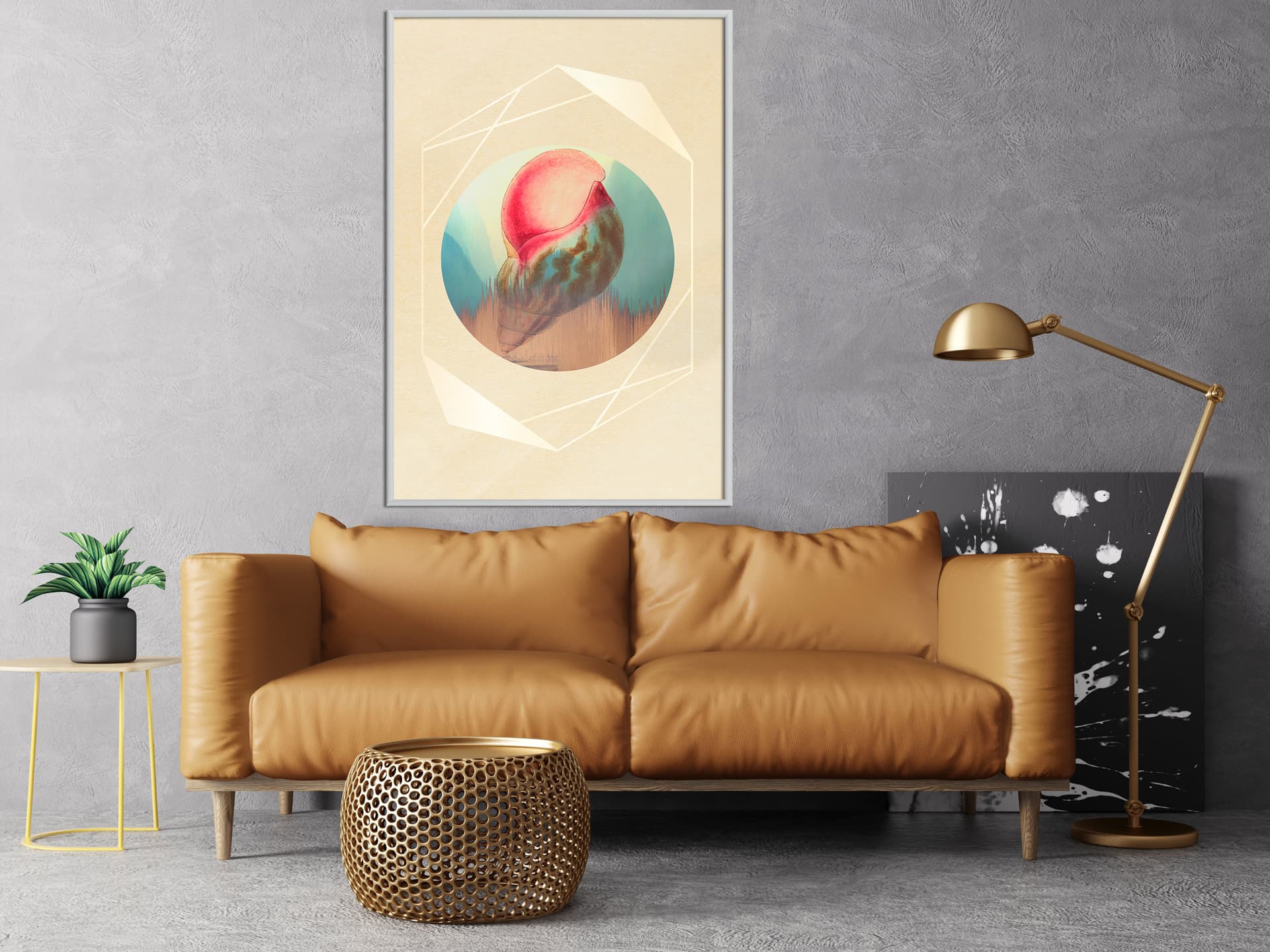 

Plakat - Dźwięk morza (rozmiar 30x45, wykończenie Rama biała)