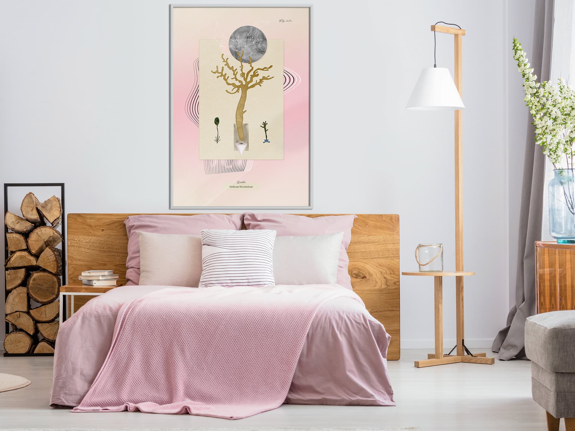 

Plakat - Roślina wodna (rozmiar 20x30, wykończenie Rama biała)