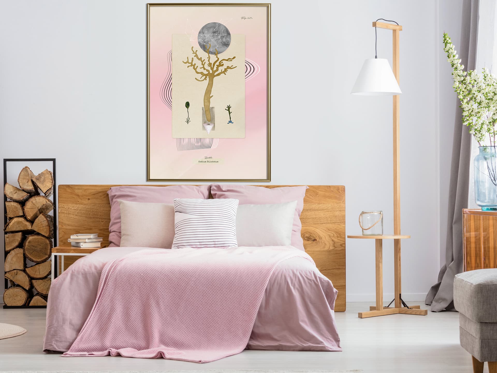 

Plakat - Roślina wodna (rozmiar 30x45, wykończenie Rama złota)