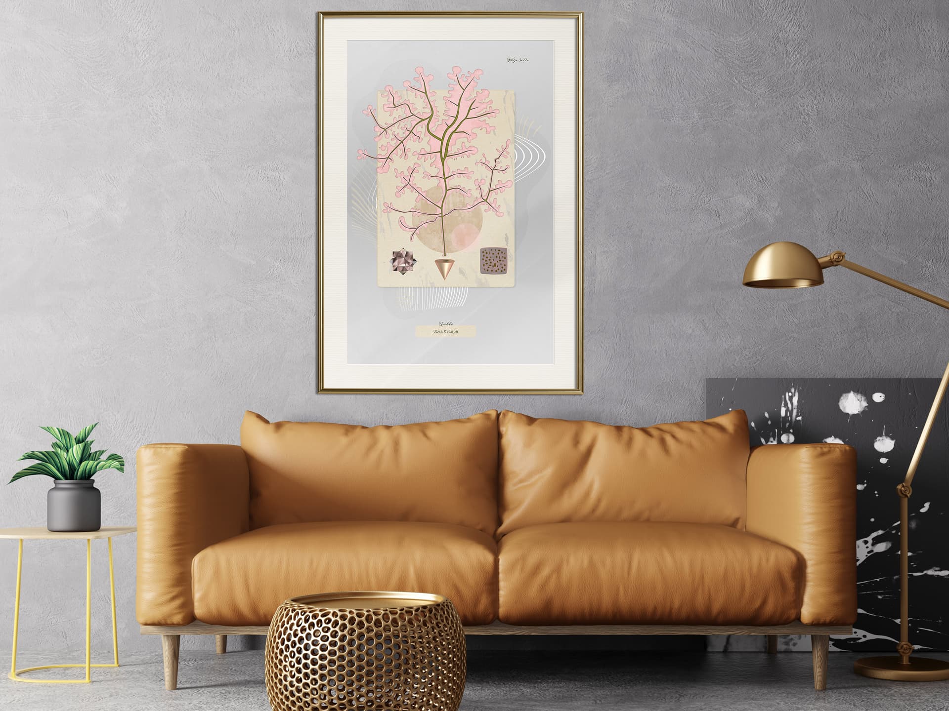 

Plakat - Wodorost (rozmiar 20x30, wykończenie Rama złota z passe-partout)