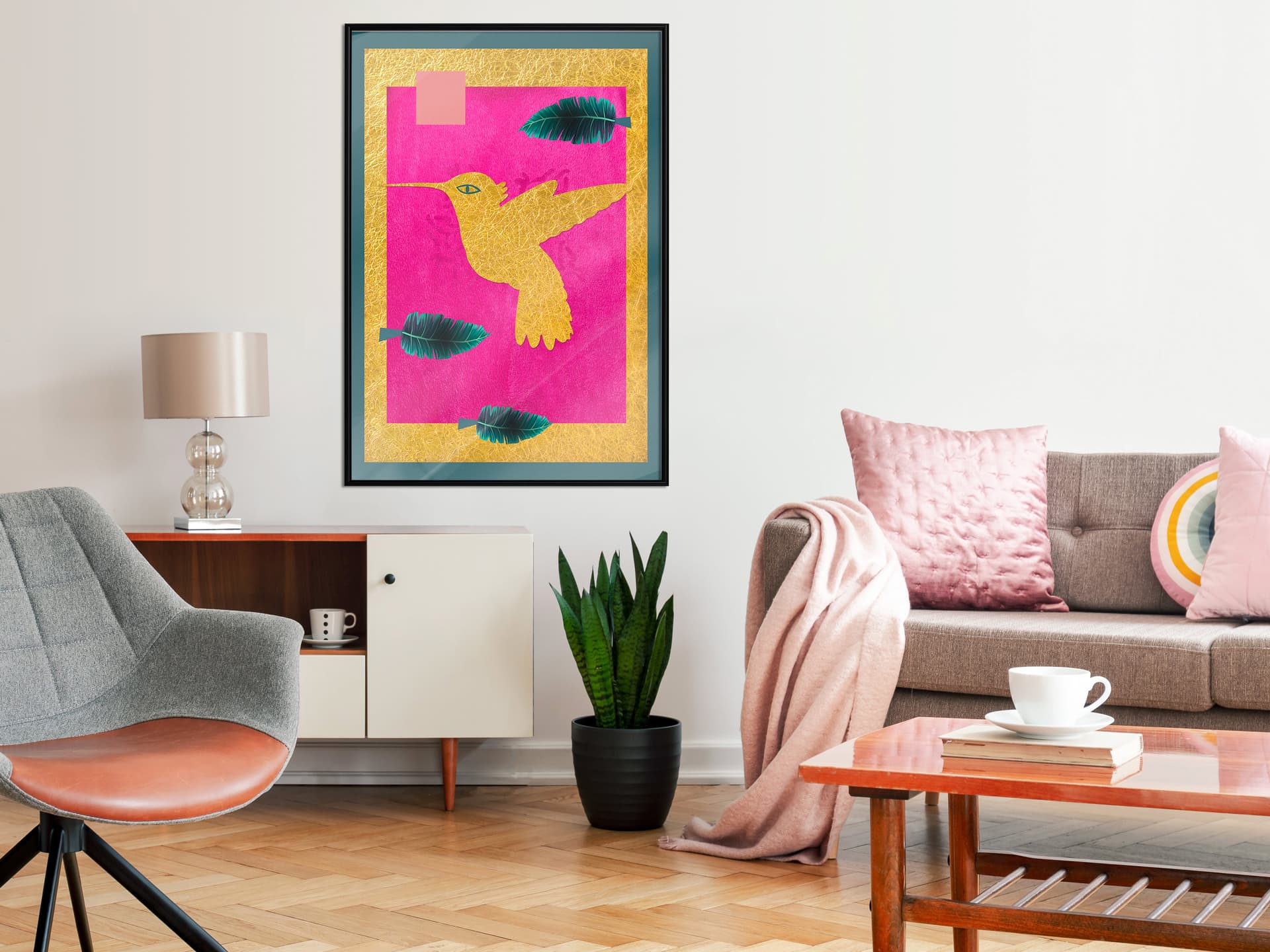 

Plakat - Indiański koliber (rozmiar 40x60, wykończenie Rama czarna)