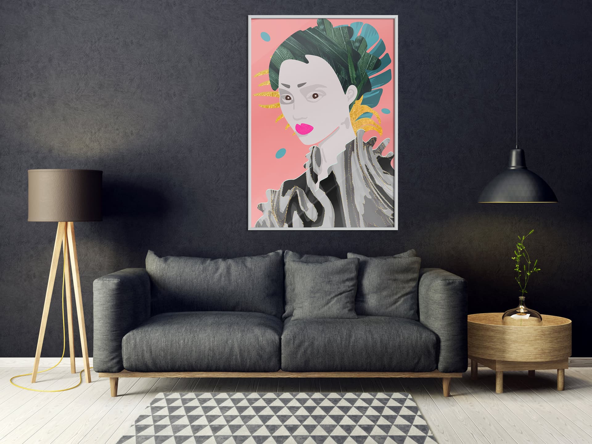 

Plakat - Gejsza (rozmiar 30x45, wykończenie Rama biała)