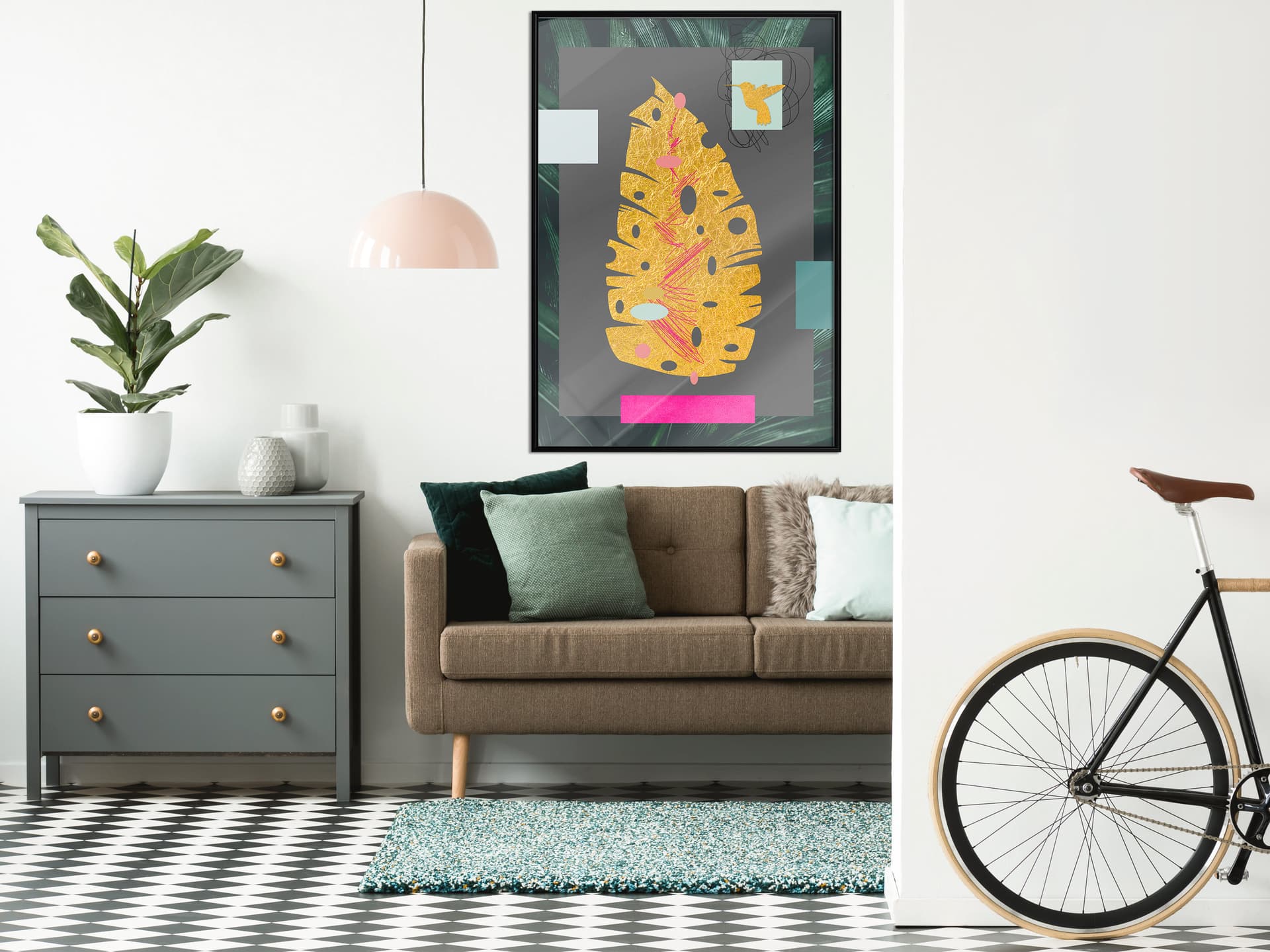

Plakat - Botaniczny skarb (rozmiar 30x45, wykończenie Rama czarna)