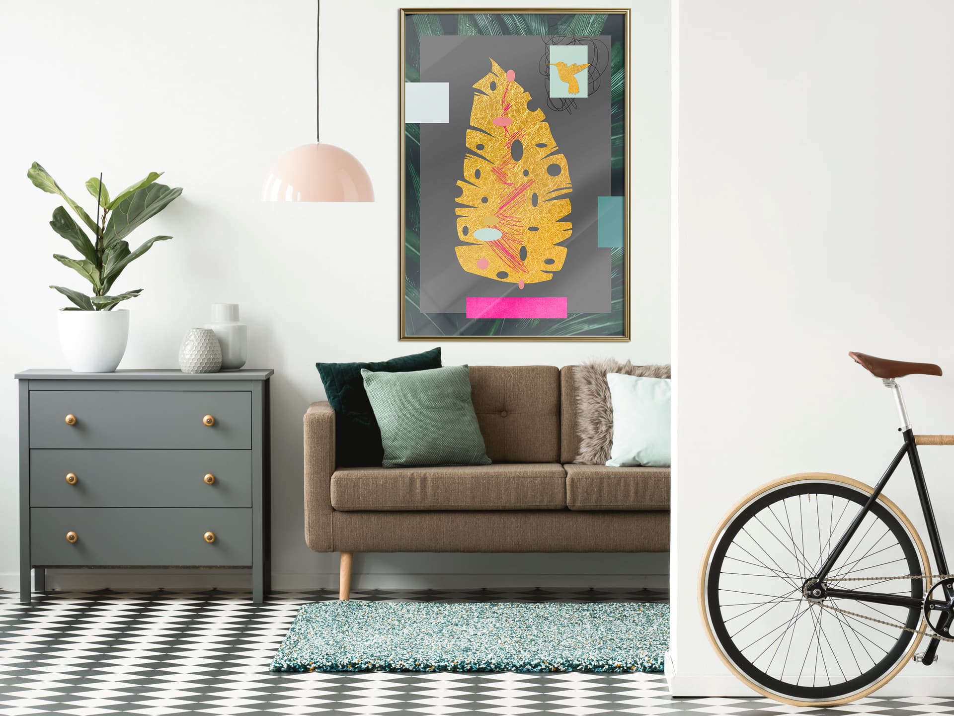 

Plakat - Botaniczny skarb (rozmiar 20x30, wykończenie Rama złota)