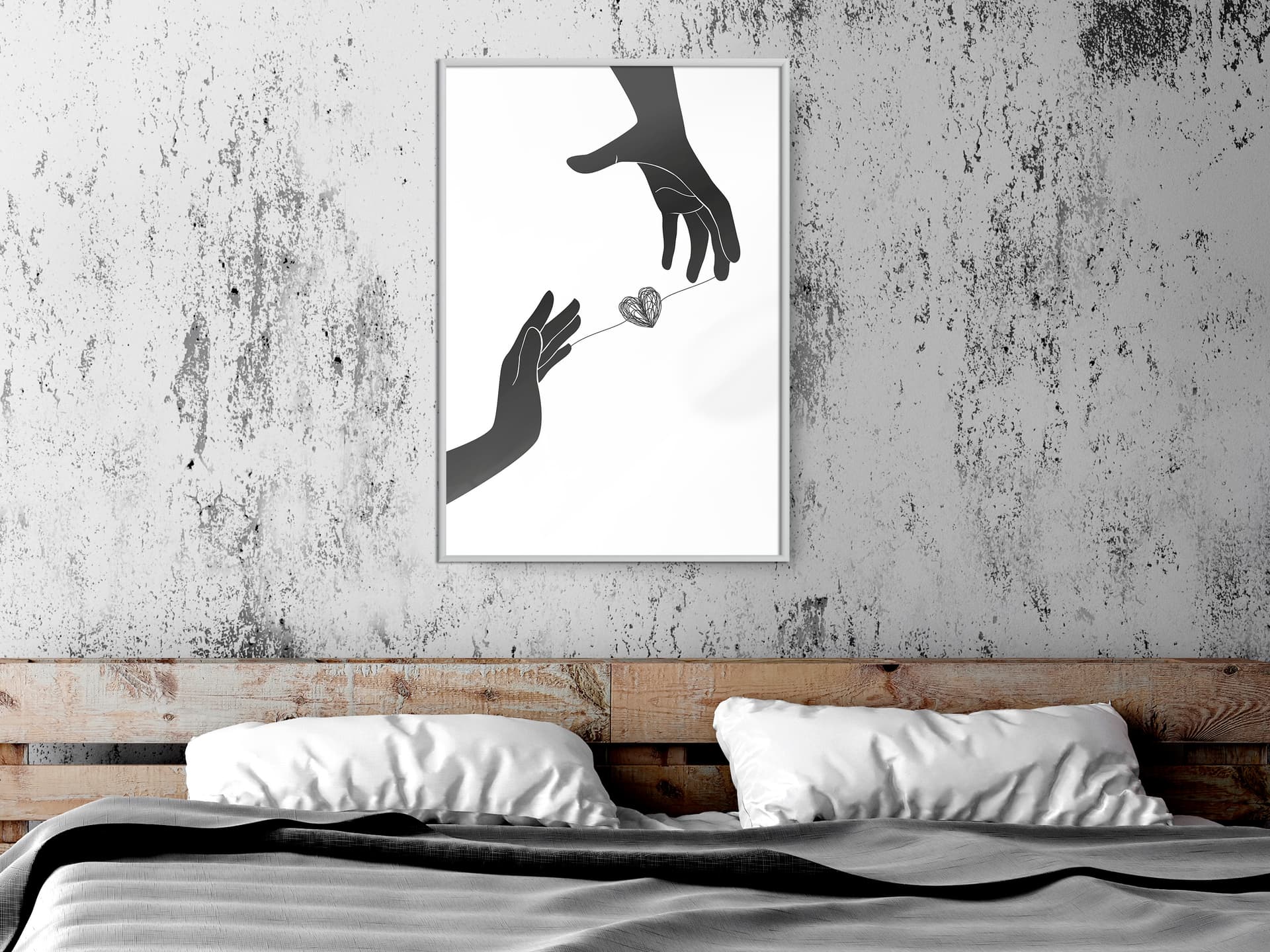 

Plakat - Natychmiastowa więź (rozmiar 40x60, wykończenie Rama biała)