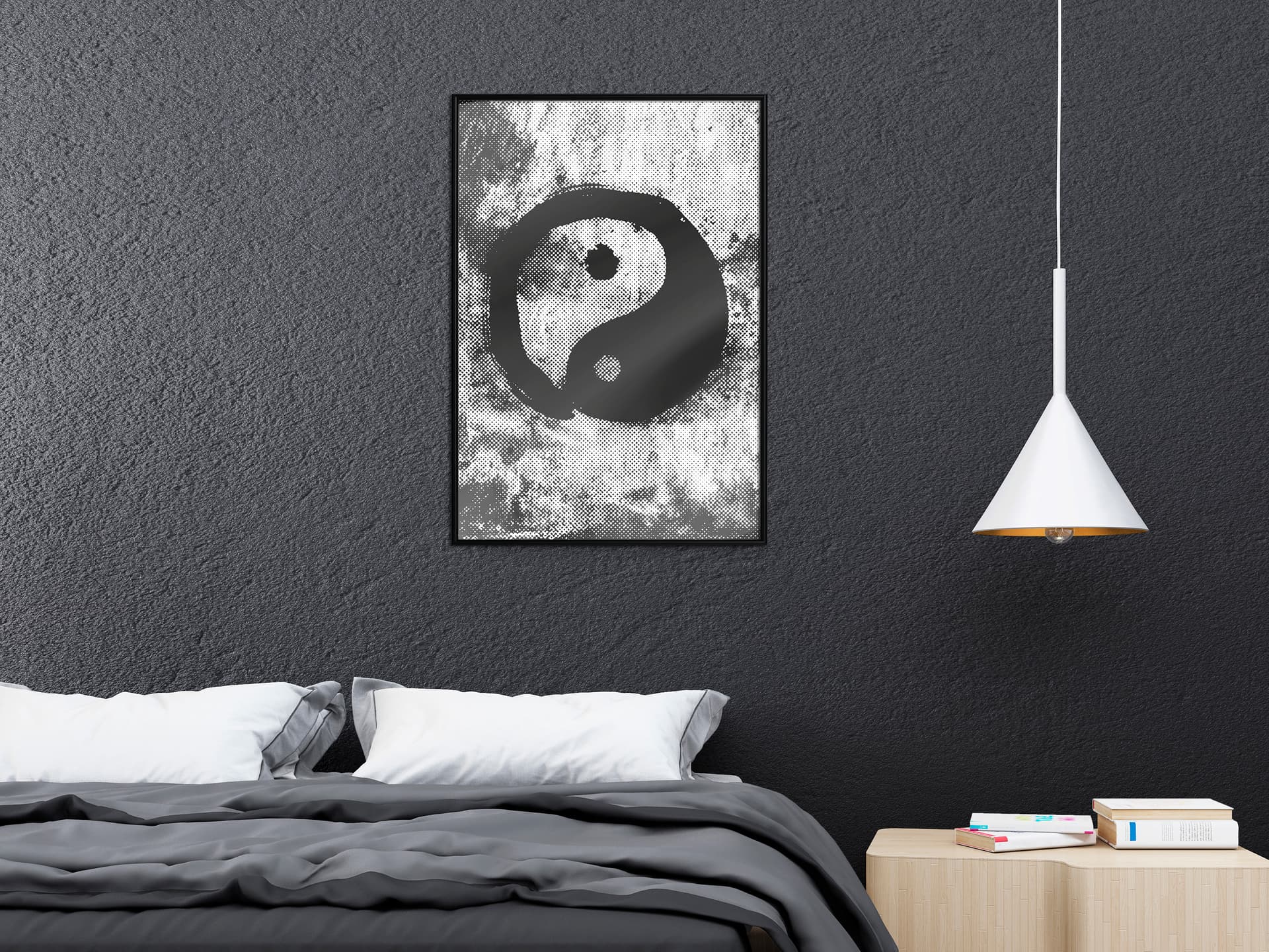 

Plakat - Uzupełnianie się przeciwieństw (rozmiar 20x30, wykończenie Rama czarna)